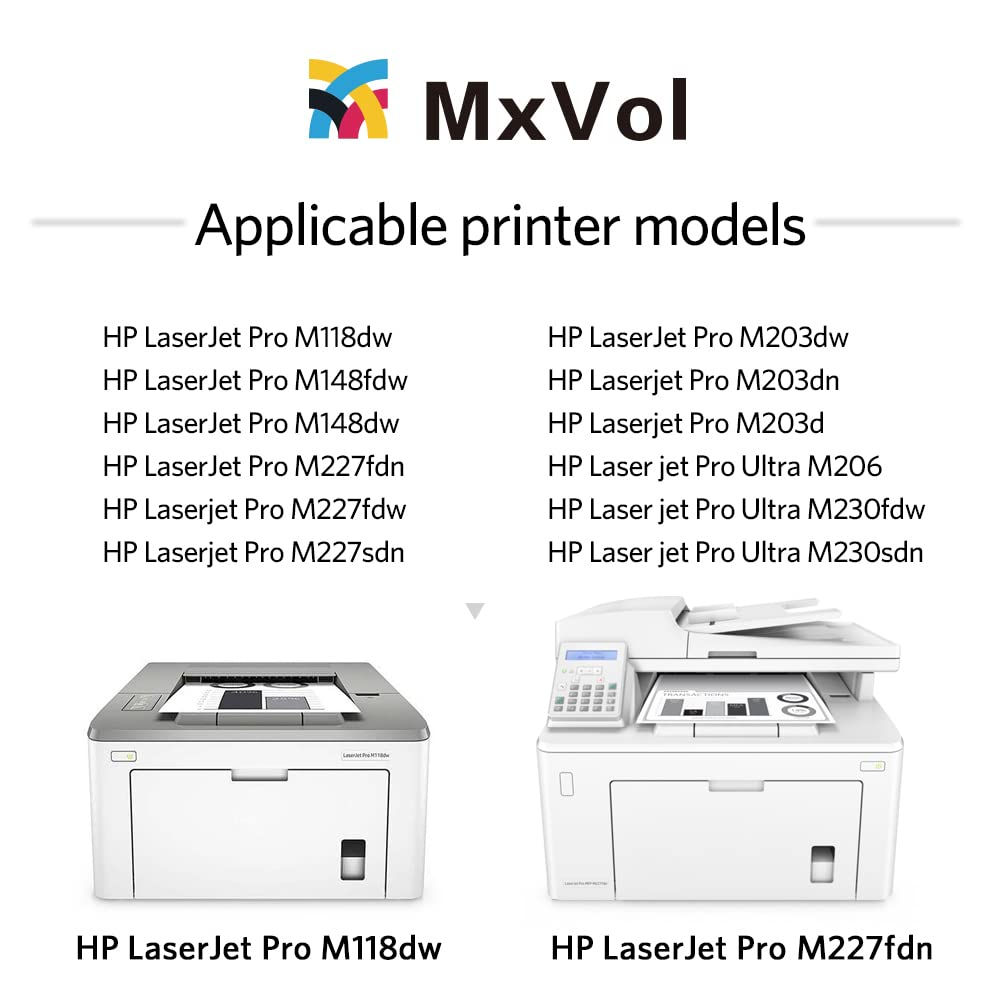 Mxvol Compatible Drum Unit Replacement For Hp 32A Cf232A Drum Yields Up To 23,000 Pages Use For Hp Laserjet Pro M148Dw M203Dw M2