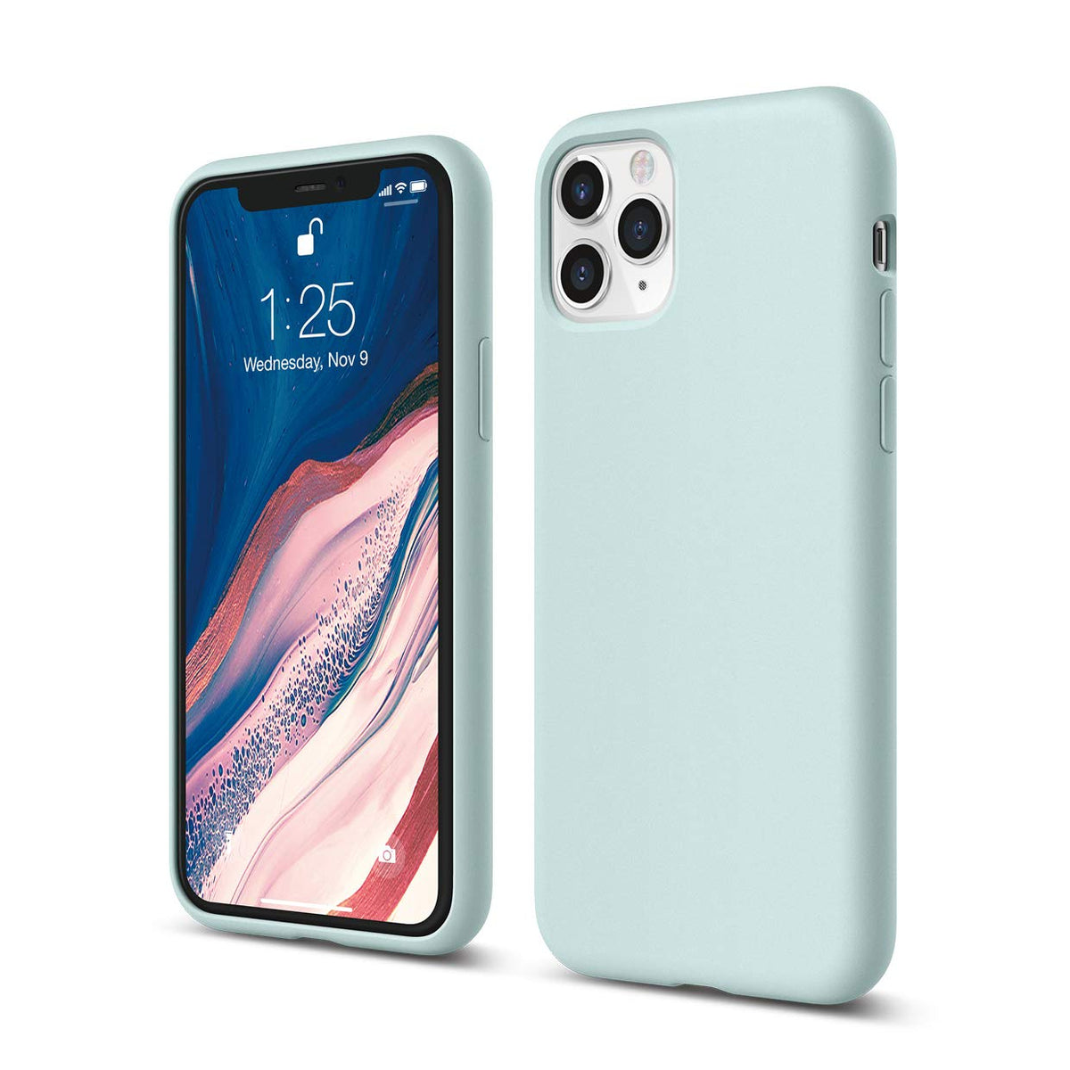Elago Liquid Silicone Case Compatible With Iphone 11 Pro Case (58 Inches), Silicone Mobile Phone Case, All Round Protection: 3 L
