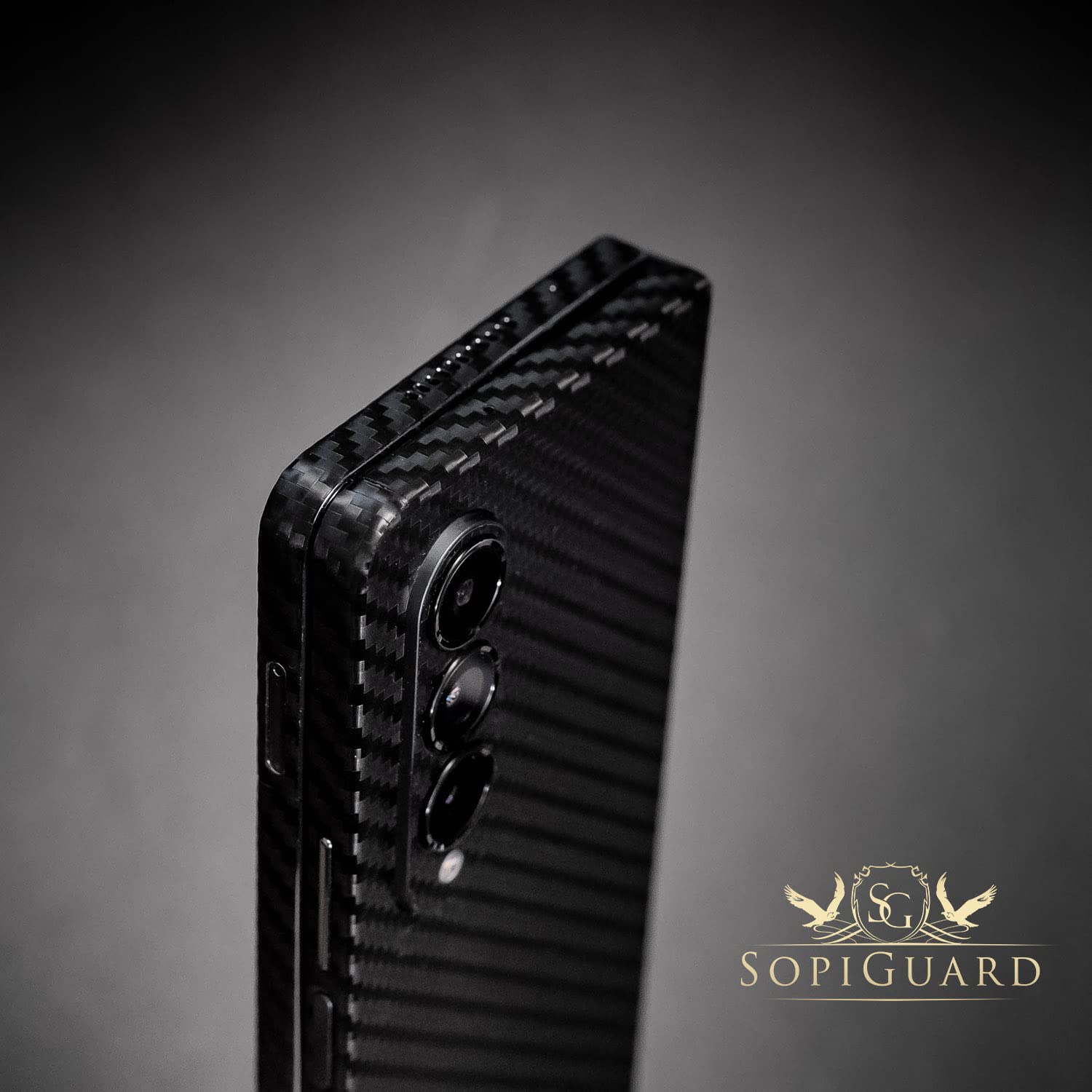 Sopiguard Sticker Skin For Samsung Z Fold4 Full Body Wrap Precision Edge To Edge (Gloss Navy Blue)