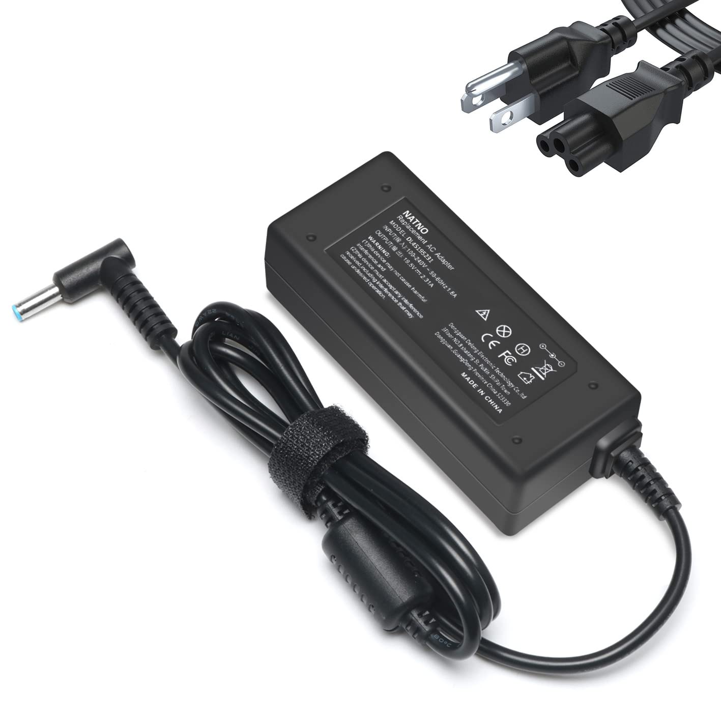 19.5V 2.31A 45W Ac Adapter/Laptop Charger/Power Supply for HP 15-BS000 17-BS000: 15-bs168cl 15-bs010ds 15-bs013dx 15-bs060wm 15-