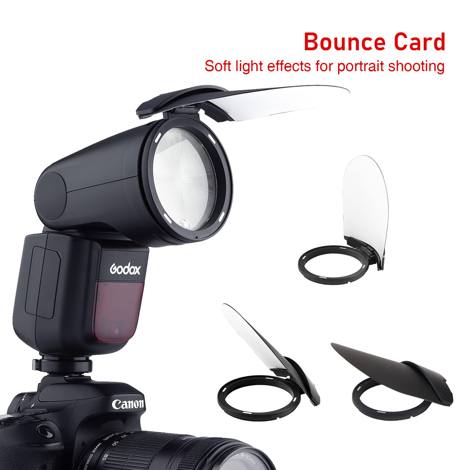 Godox Ak R1 Round Head Accessories Kit For Godox H200R Ring Flash Head Godox Ad200 Ad200Pro V860Ii Tt685 Tt600 Godox V1 Round He