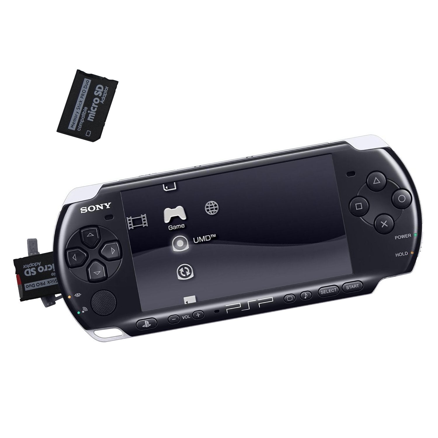 Psp Memory Stick Adapter, Funturbo Micro Sd To Memory Stick Pro Duo Magicgate Card For Sony Playstation Portable, Camera, Handyc