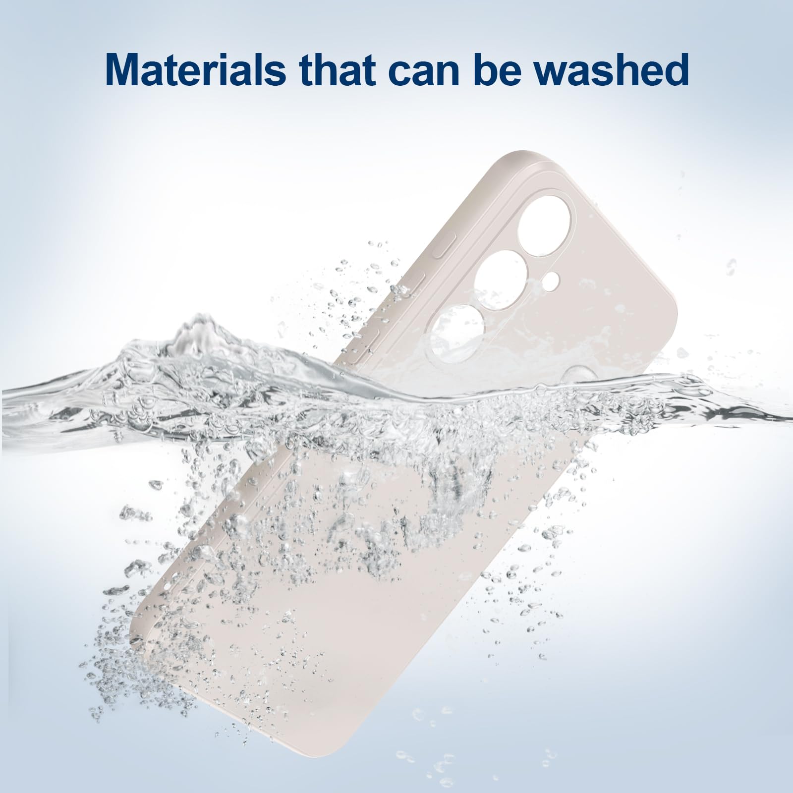 Giiyoon Silicone Case Compatible With Samsung Galaxy S24 Plus, Full Body Silky Soft Touch Phone Case With Camera Protection, Sho