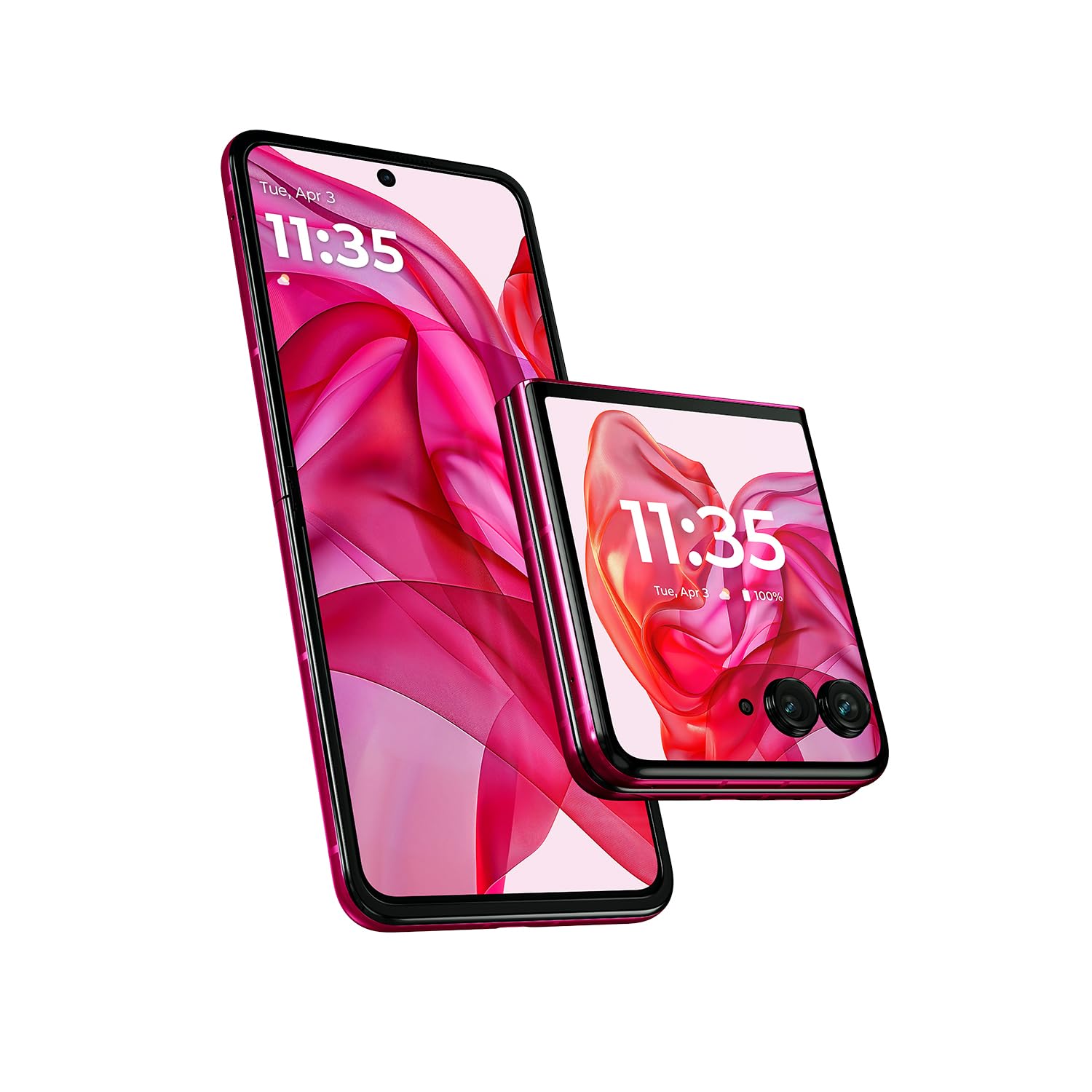 Motorola razr+ | 2024 | Unlocked | Made for US 12/256 | 50MP Camera | Hot Pink