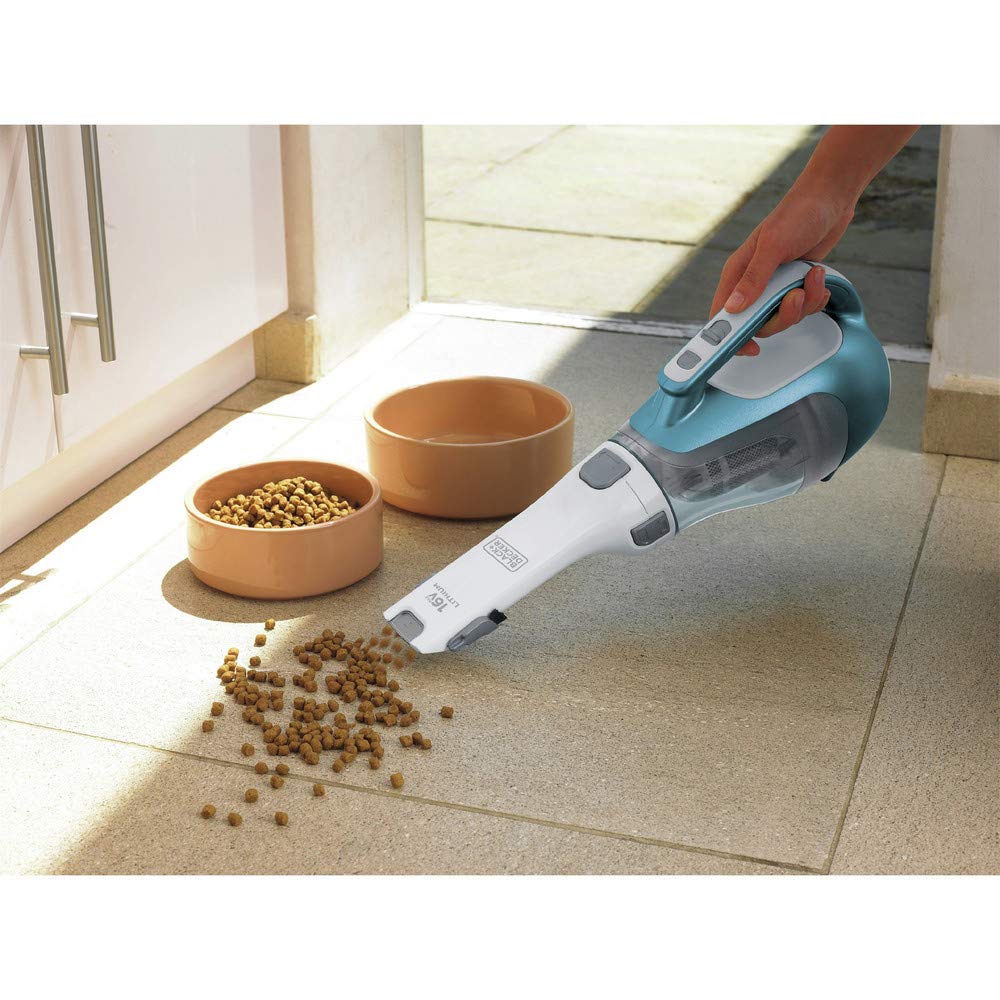 Black+Decker Dustbuster Advancedclean Cordless Handheld Vacuum, Compact Home And Car Vacuum With Crevice Tool (Chv1410L)