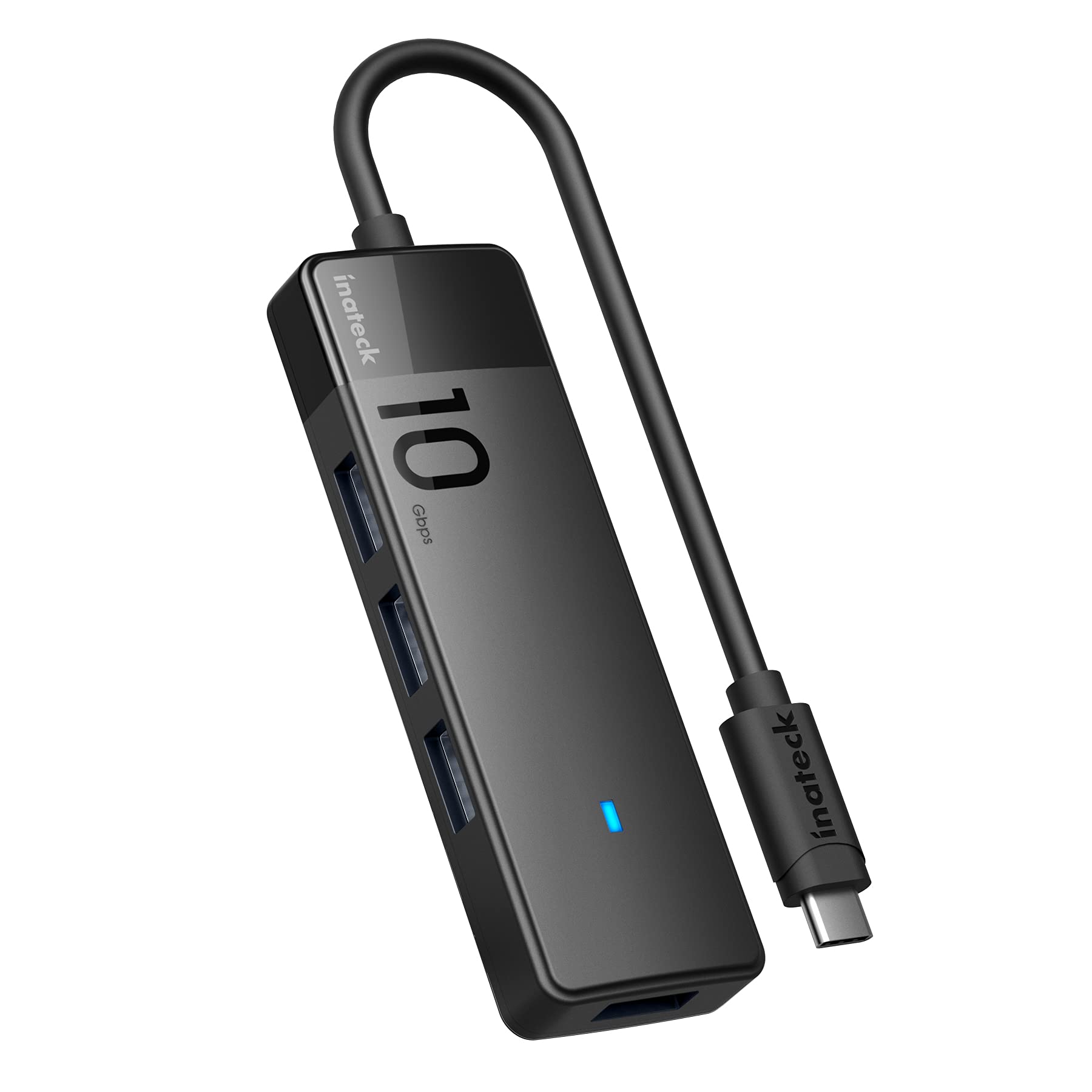 Inateck Usb 3.2 Gen 2 Speed, Usb C To Usb Hub With 4 Usb A Ports, Hb2025