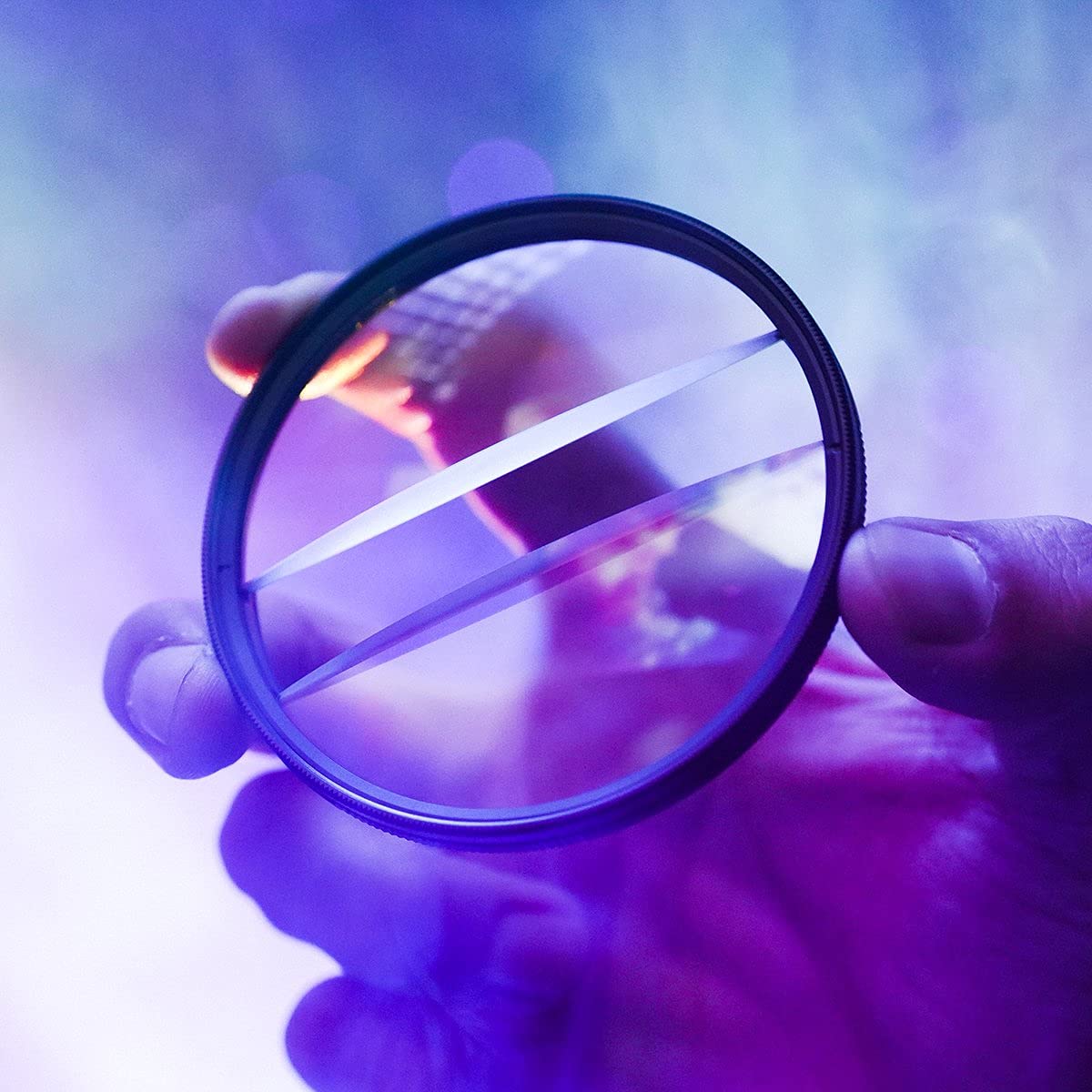 Kogjaers Lens Filter 58Mm Bimonthly Effects Filters Foreground Blur Camera Filter Creative Photographer'S Perfect Photography Se