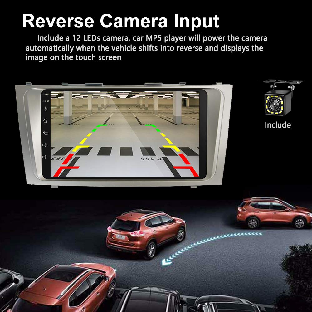 2G+64G For Toyota Camry 2006 2007 2008 2009 2010 2011 Android 13 Car Stereo For Toyota Camry, 9 Inch Hd Touch Screen Car Radio W