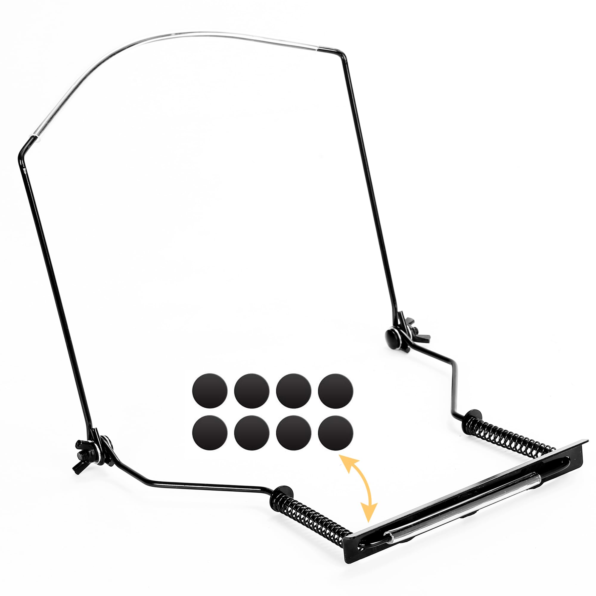 East Top 10 Hole Harmonica Holder Neck Hands Free With Anti Scratch Felt Pads To Protector Harmonica