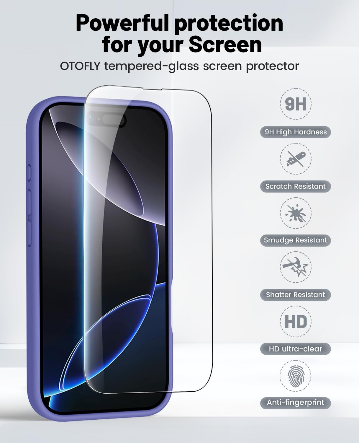 Otofly For Iphone 16 Pro Max Case, Compatible With Magsafe, Shockproof Magnetic Silicone Case For Iphone 16 Pro Max,[Military Gr