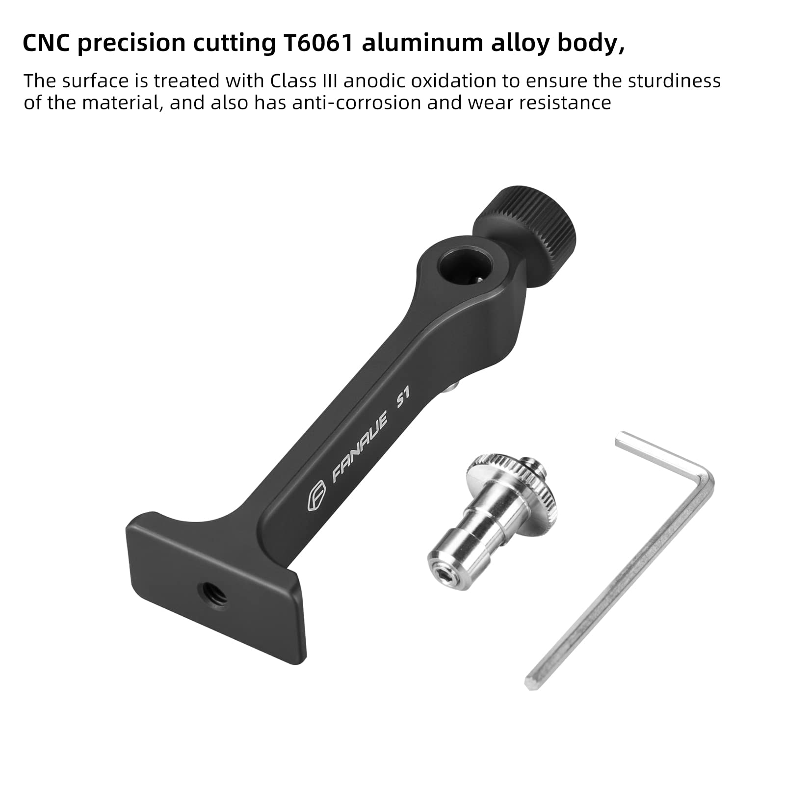 Binocular Tripod Adapter, Binocular Mount 1/4 Inch Threading Mount Aluminium (S1)