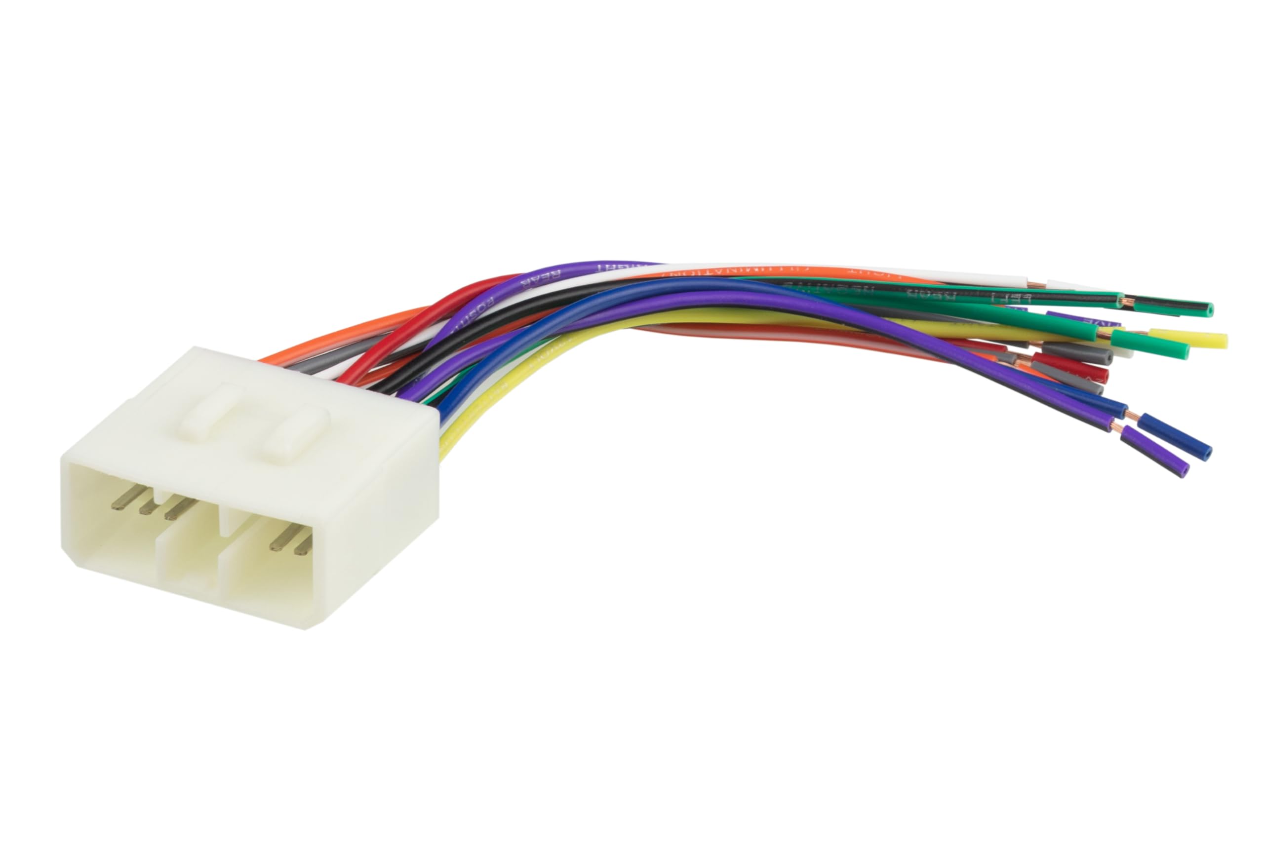 Scosche SU03B Car Radio Wiring Harness Compatible with Select 1993 2009 Non Amplified Subaru Vehicles   Aftermarket Stereo Receiver Wire Adapter Kit   See Fit Guide in Images to Verify Your Vehicle