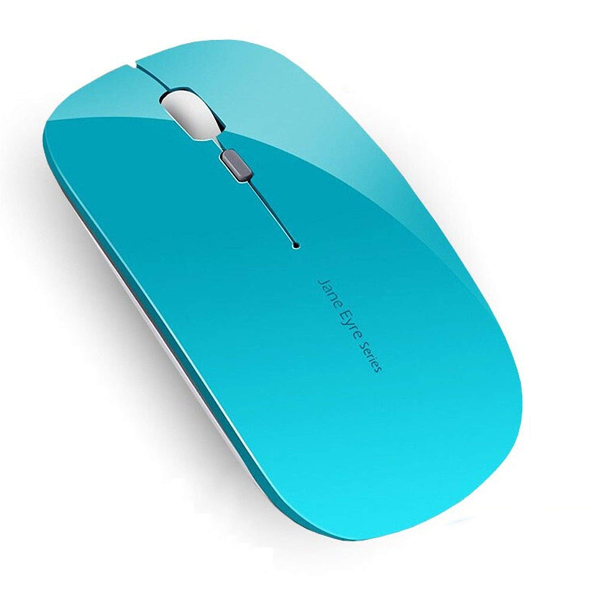 Uciefy Q5 Slim Rechargeable Wireless Mouse, 2.4G Optical Silent Ultra Thin Wireless Computer Mouse With Usb Receiver And Type C 