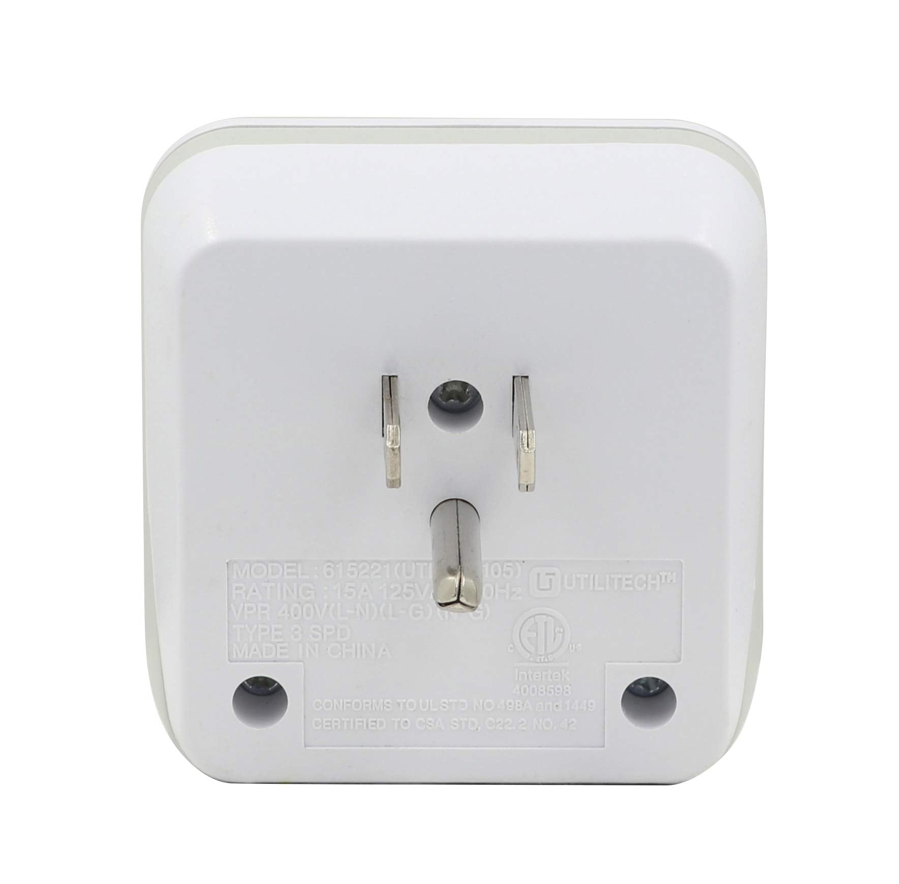 Prime Wire Pb802105 1 Outlet Large Appliance Surge Protector With Surge Alarm