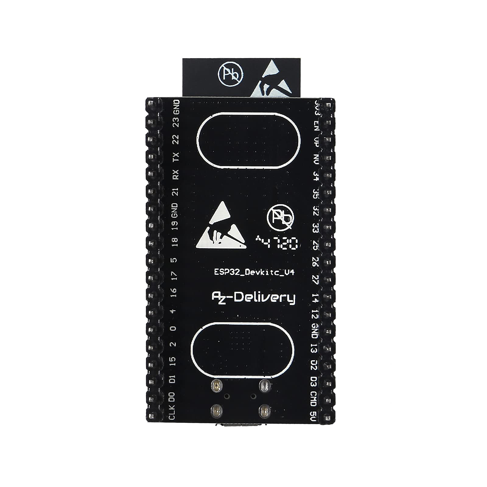 Qccan 3Pcs Esp32 Devkitc Core Board Esp32 Development Board Esp32 32D Wireless Wifi Module (Esp32 32D)