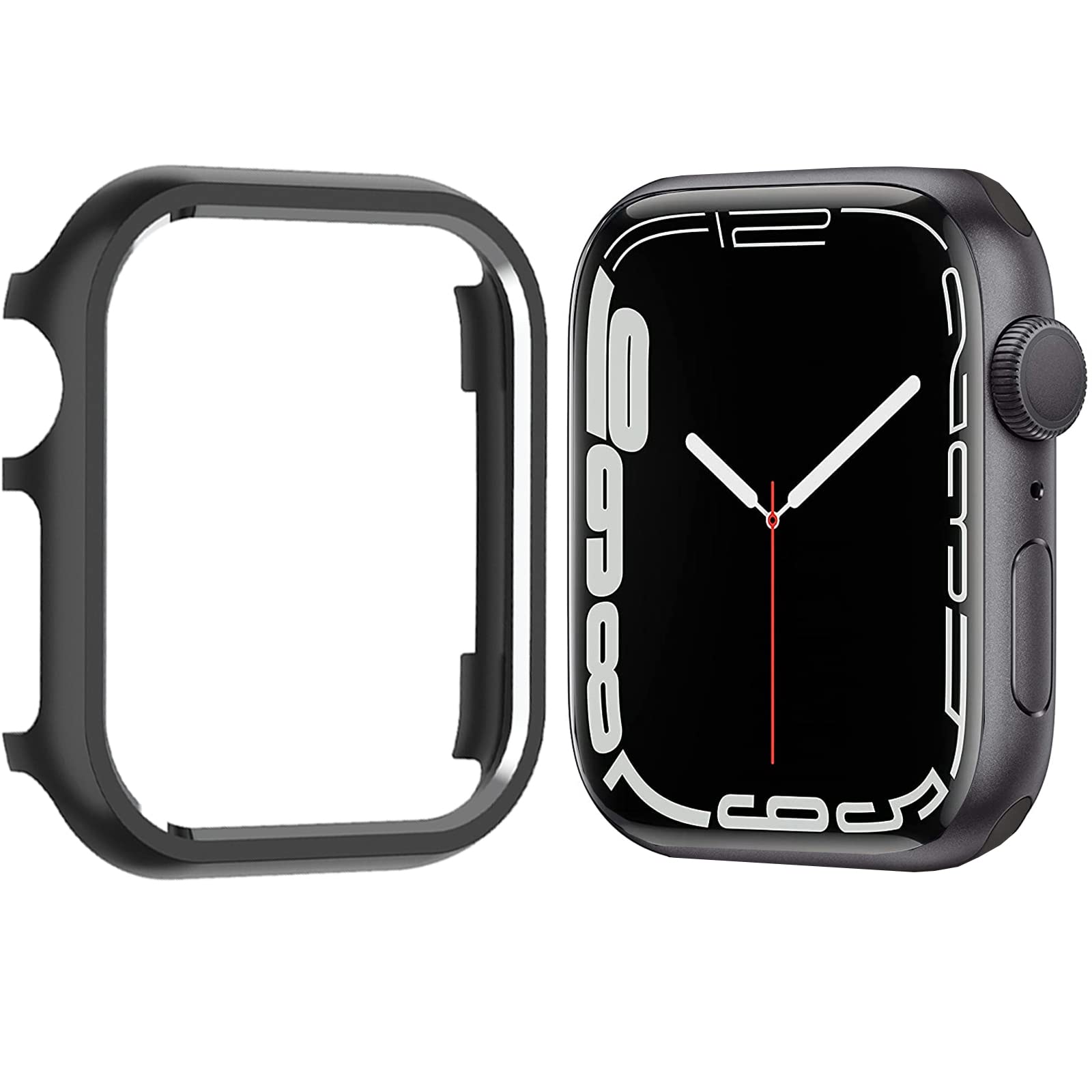 Ninki Aluminium Case Compatible Apple Watch Series 6/Series 5/Series 4 /Se Case 40Mm,Metal Bumper Case Iwatch 6 5 4 Se2 Protecti