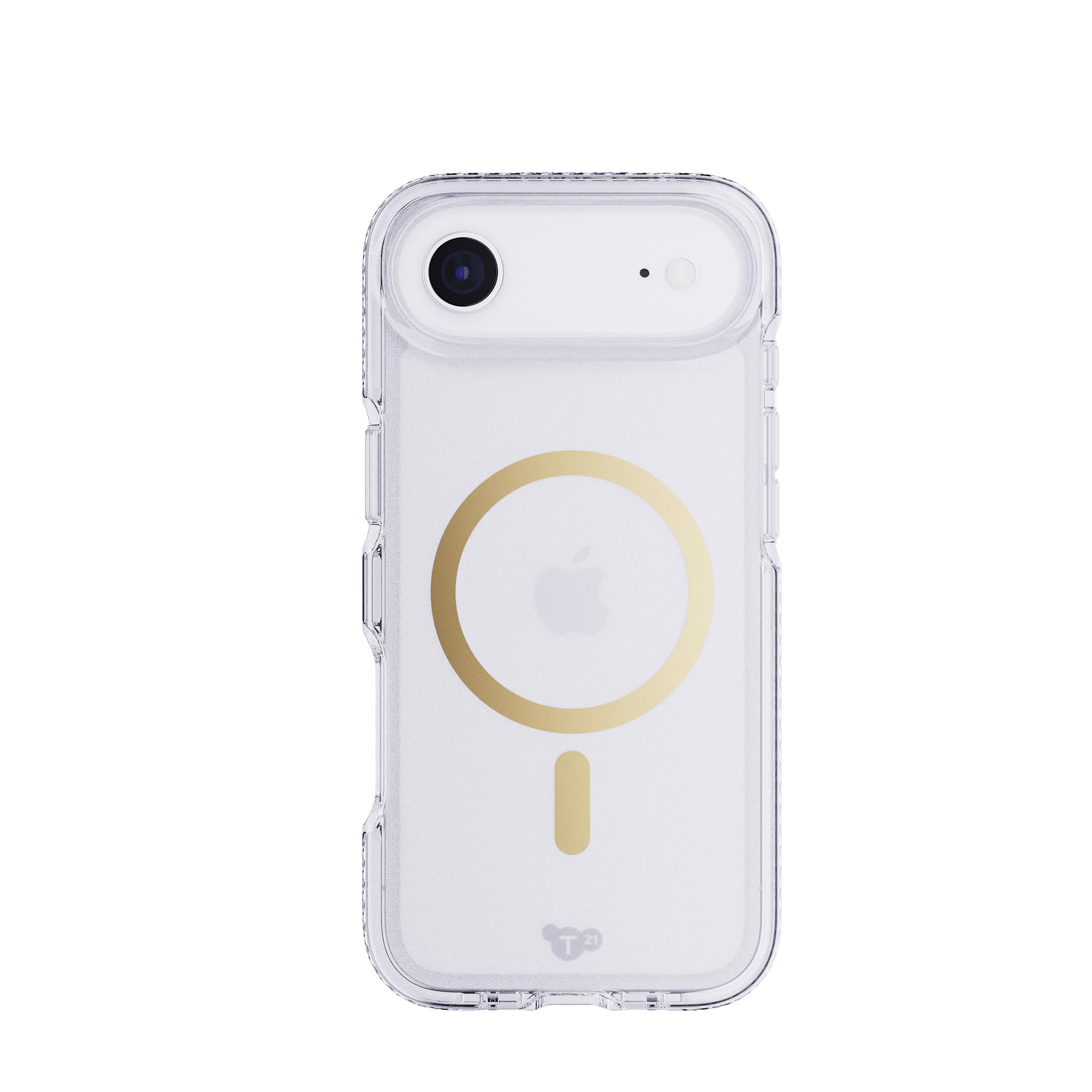 Tech21 EvoCrystal Case for iPhone 17 Air - Metallic Gold | Slim Protective Case | Impact Protection | MagSafe Compatible