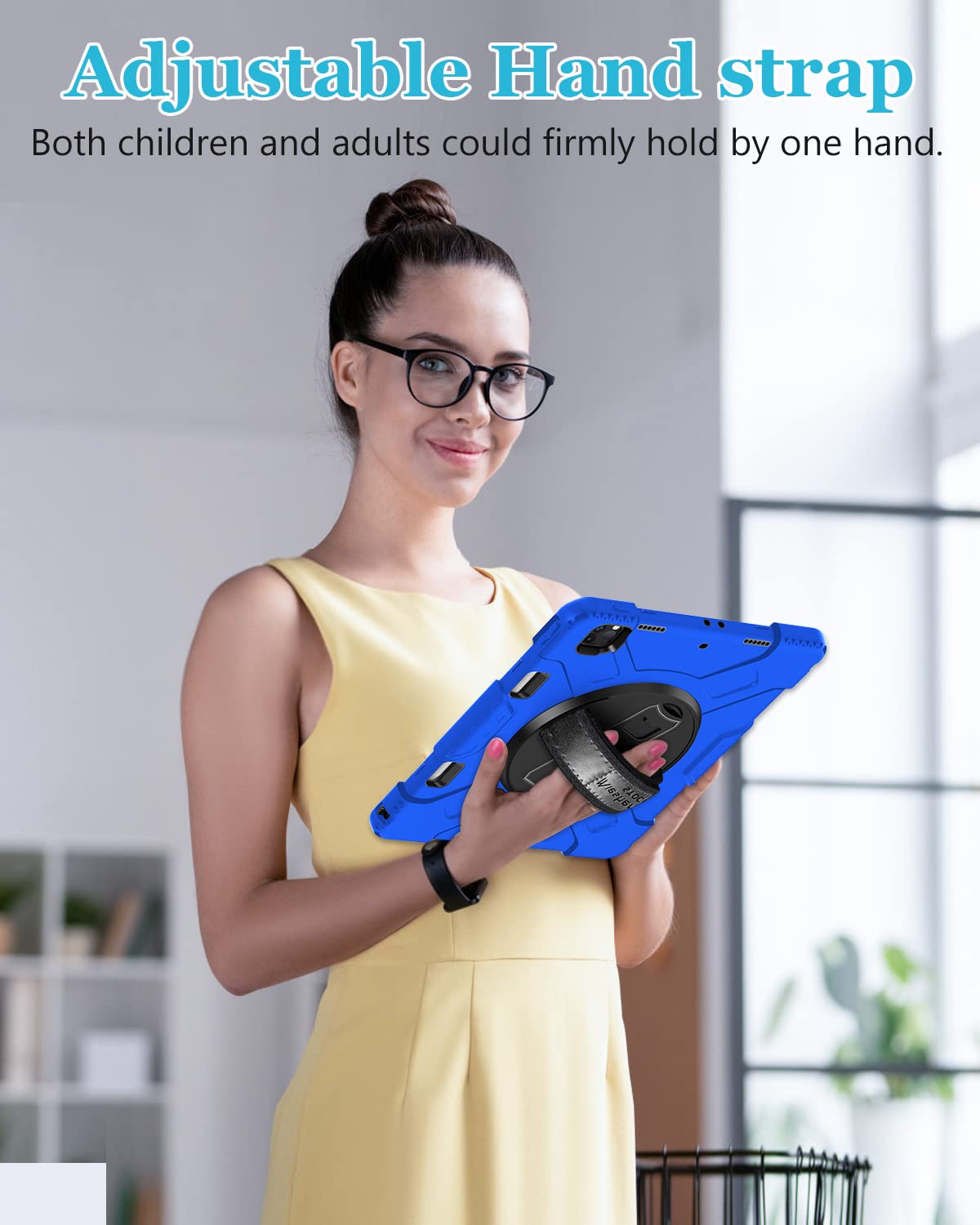 Case For Ipad Pro 12.9 2022/2021/ 2020/2018: Military Grade Silicone Cover For Ipad 12.9 6Th/5Th/4Th/3Rd Generation W/Screen Pro