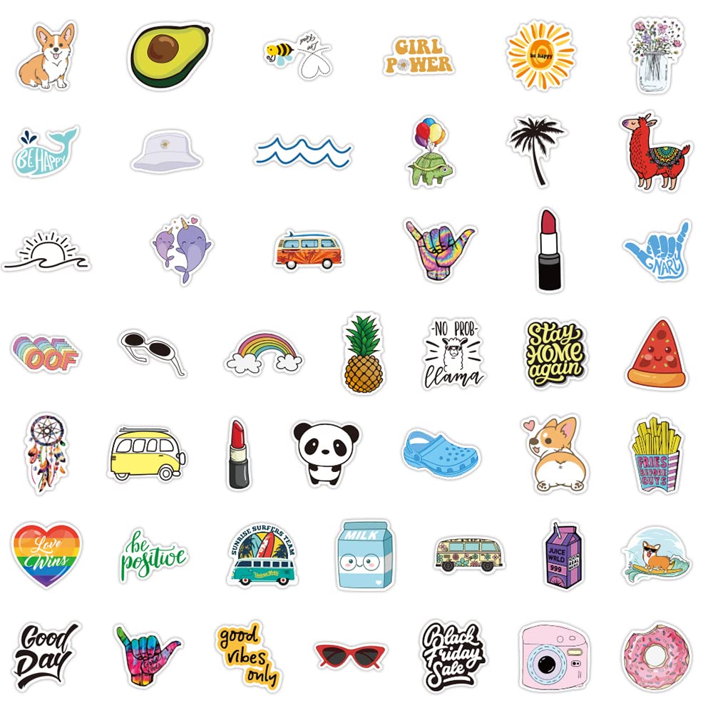 100Pcs Water Bottle Stickers For Kids Classroom Kids Stickers Bulkwaterproof Stickers For Water Bottle Fun Stickers Suitable For