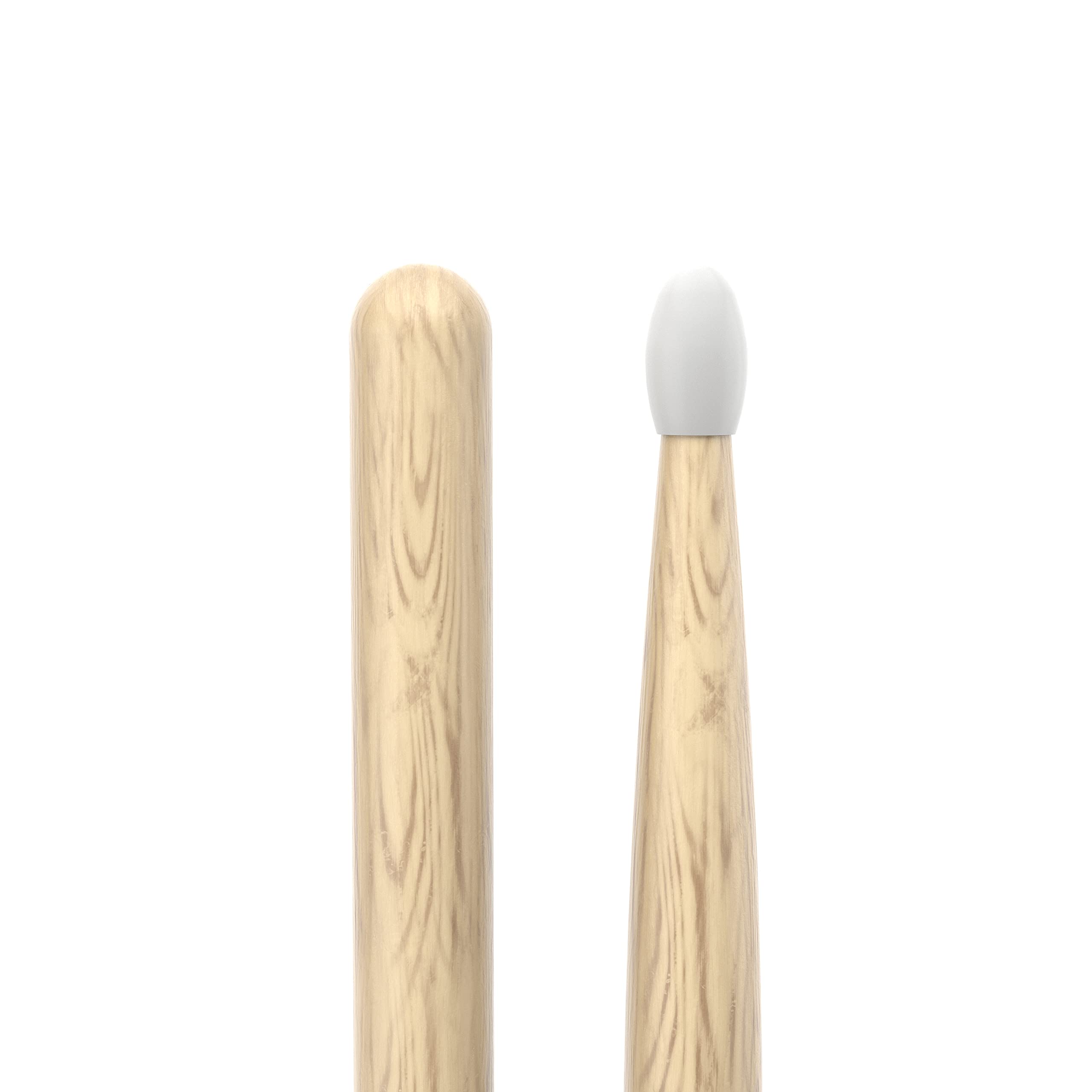 Promark Drum Sticks   Classic Attack 727 Shira Kashi Oak Drumsticks, Oval Nylon Tip, One Pair