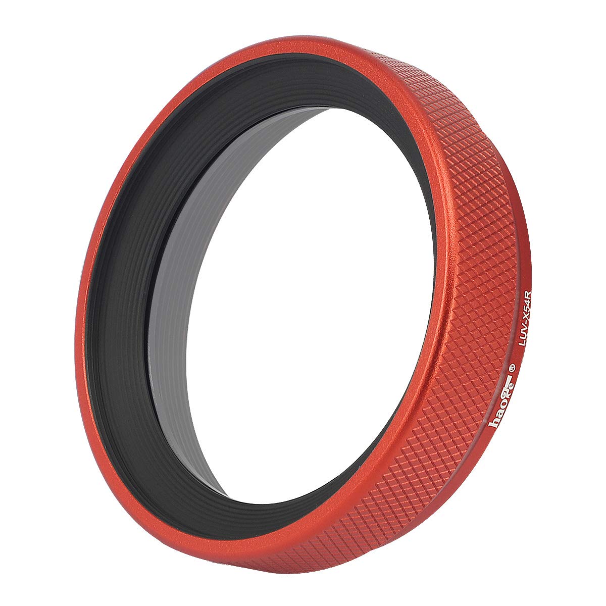 Haoge Luv X54R Metal Lens Hood With Mc Uv Protection Multicoated Ultraviolet Lens Filter For Fujifilm X100Vi Fuji X100V Camera R