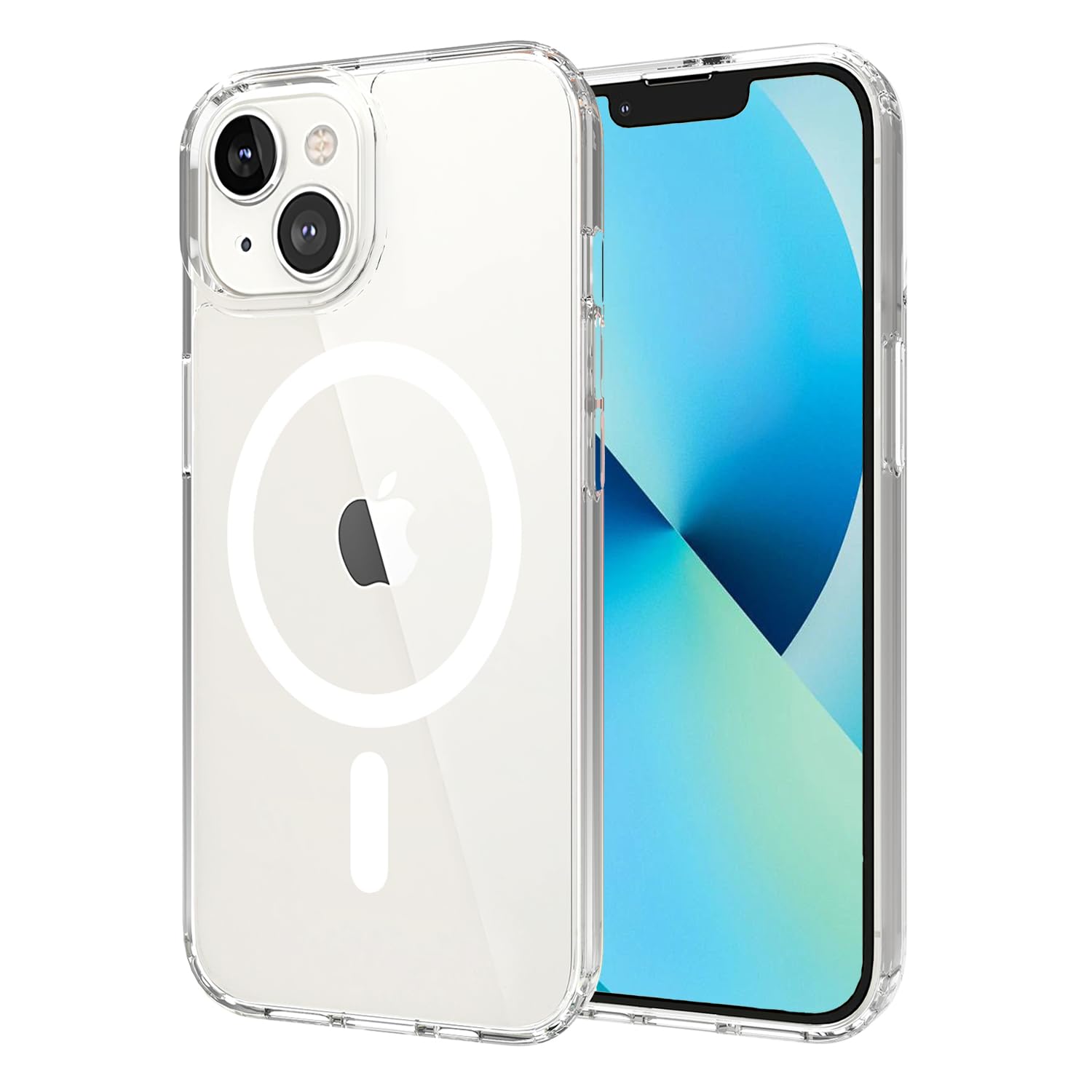 For Iphone 13 Mini/Iphone 12 Mini Case 5.4 Inch [Compatible With Magsafe] Shockproof Slim Phone Bumper Cover, Magnetic Phone Cas