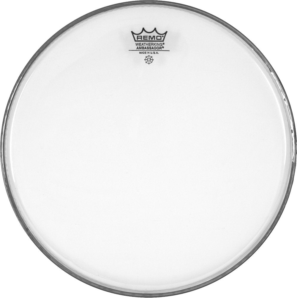 Remo Pp 1380 Ba Ambassador Clear Tom Drumhead Pack   10'', 12'' & 16''
