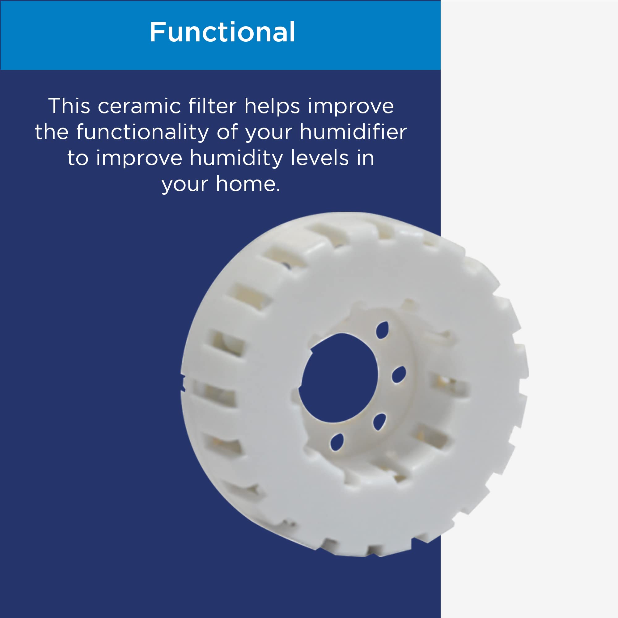 Westinghouse Humidifier Replacement Filter   Set Of 4 Ceramic Ball Filters With Honeycomb Filtertrap System And Soft And Healthy