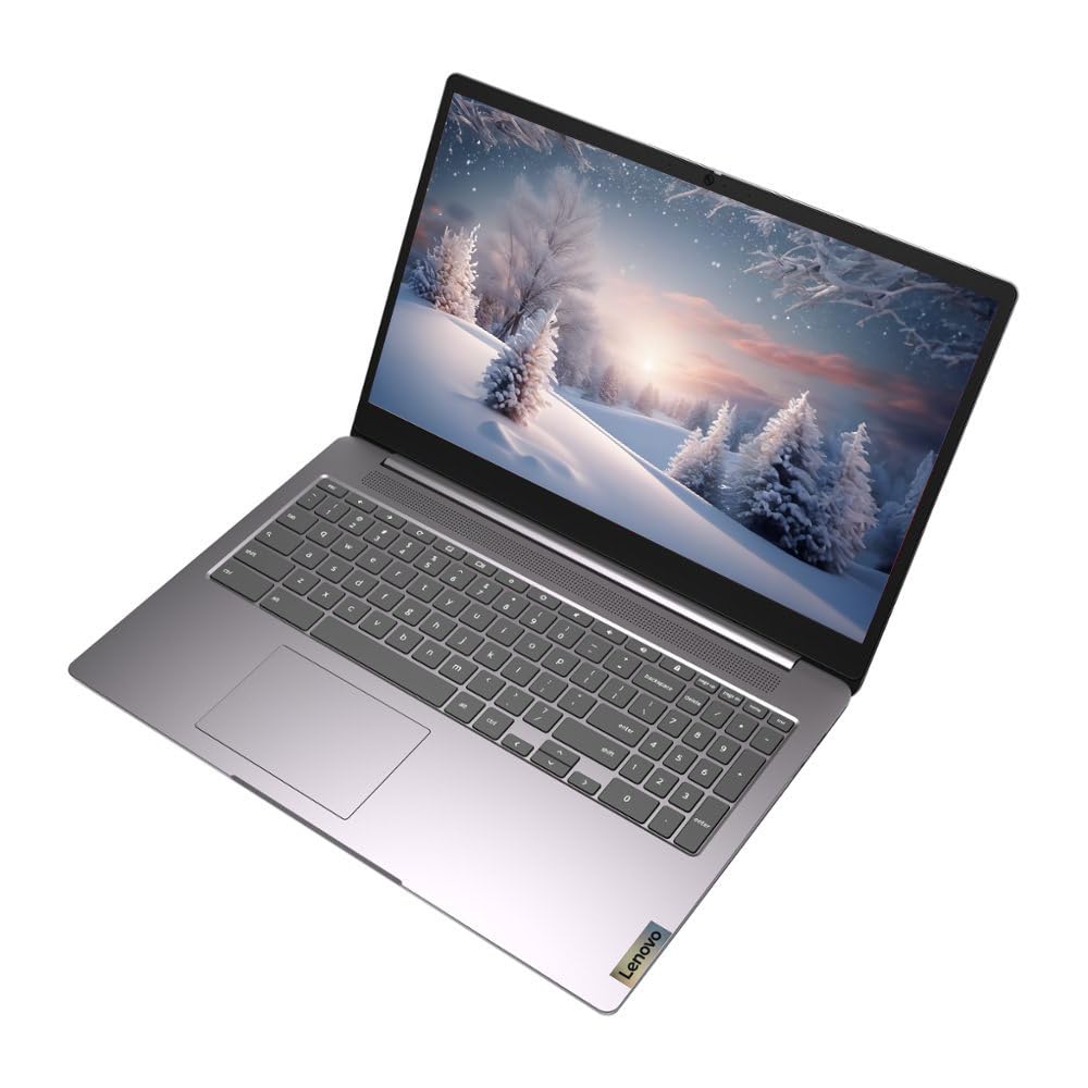 Lenovo Ideapad Chromebook Laptop, 15.6 Fhd Display, Dual-Core Intel Celeron, Numeric Keypad, Camera Privacy Shutter, Nly Earphon