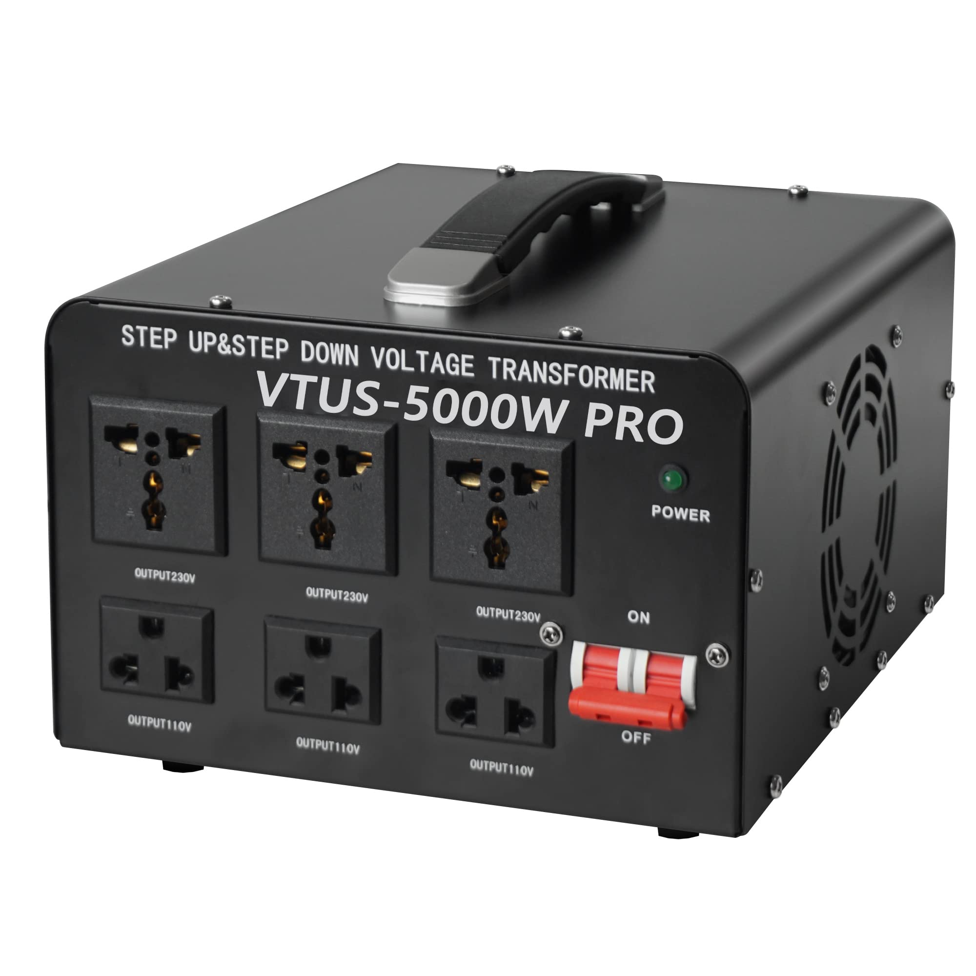 Lvyuan 5000 Watt Voltage Converter Transformer Heavy Duty Step Up Step Down Ac 110V/120V/220V/240V Converter With Hard Wiring