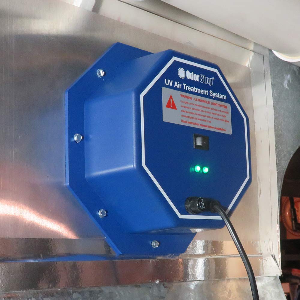 Odorstop Os144Pro Uv Air Purifier 144W System With Energy Saving Airflow Sensor