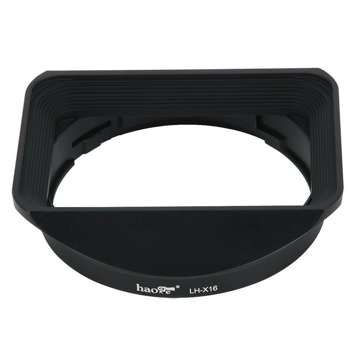 Haoge Bayonet Square Metal Lens Hood Shade With Cap For Fujifilm Fuji Fujinon Xf16Mmf1.4 Xf 16Mm F1.4 R Wr Wide Angle On X Pro2