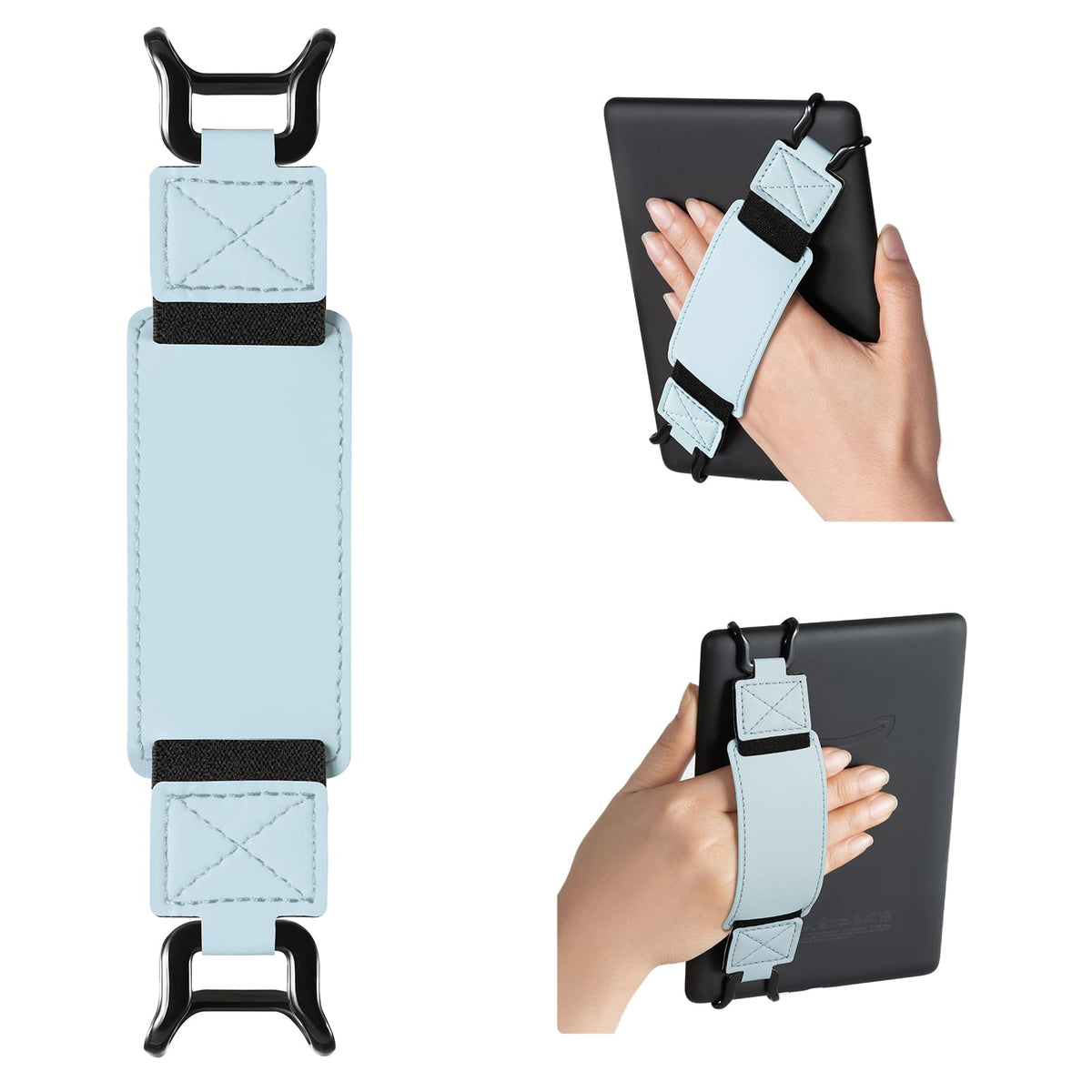Cobak Secure Hand Strap For Kindle Paperwhite And Tablets - Versatile And Lightweight Finger Grip Holder For 6.8-9'' Kindle/Kobo