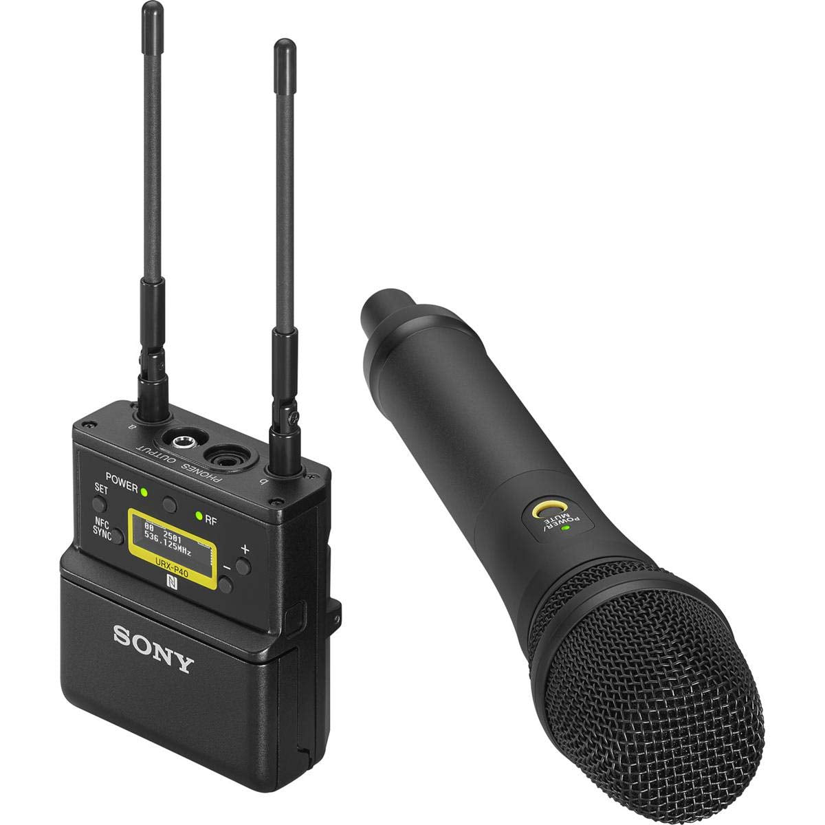 Sony UWP D, 1 Wireless Microphone System, Black, One Size (UWP D22/25)