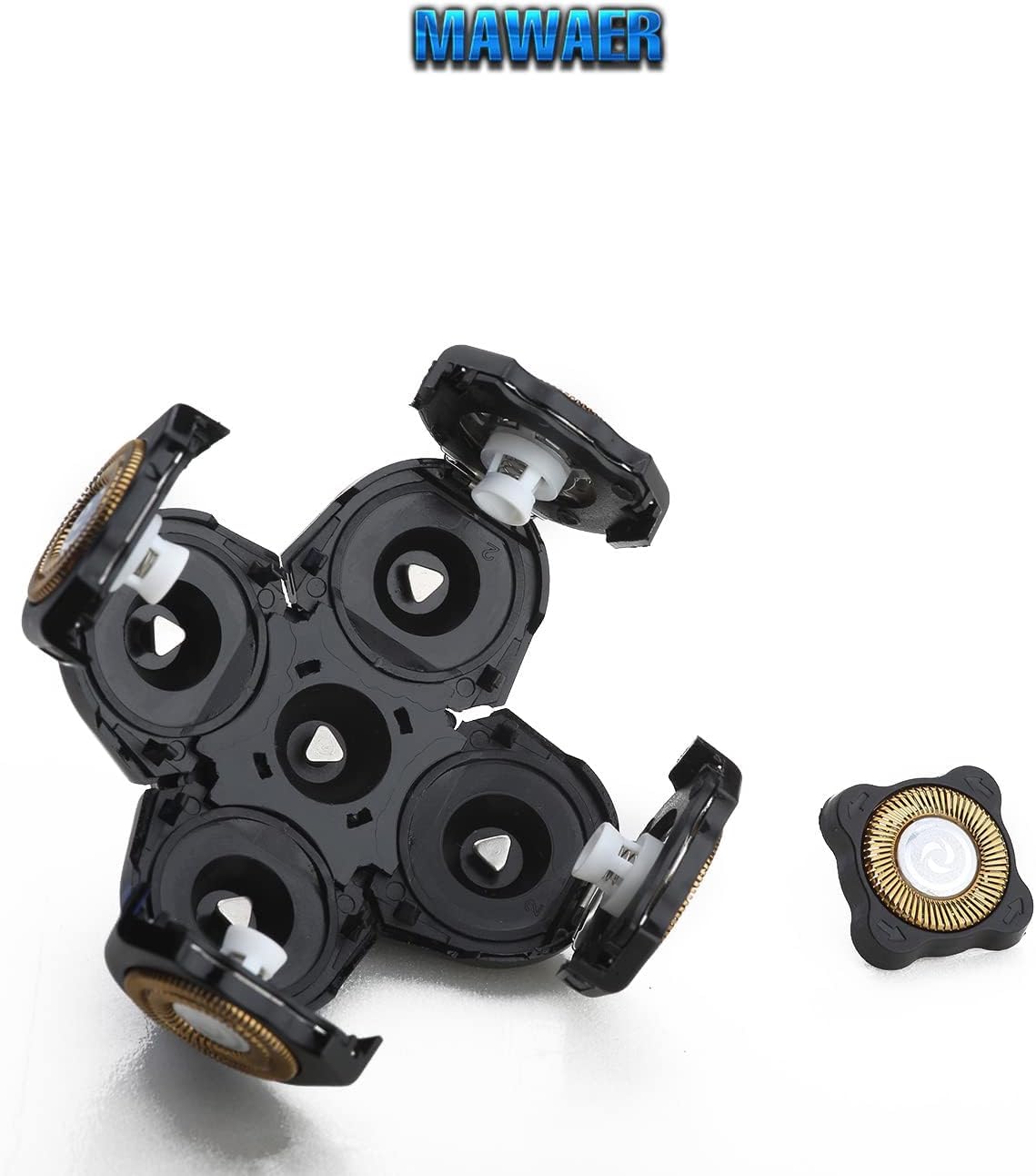 3Pcs Universal 5 Blades Compatible With Freedom Gold Shaver, Head Shaver Replacement Heads