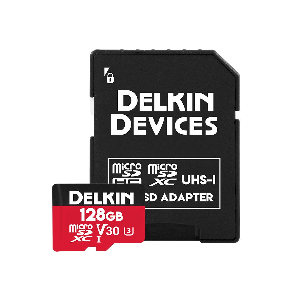 Delkin Devices 128Gb Select Microsdxc Uhs I (V30) Memory Card (Ddmsdr500128)