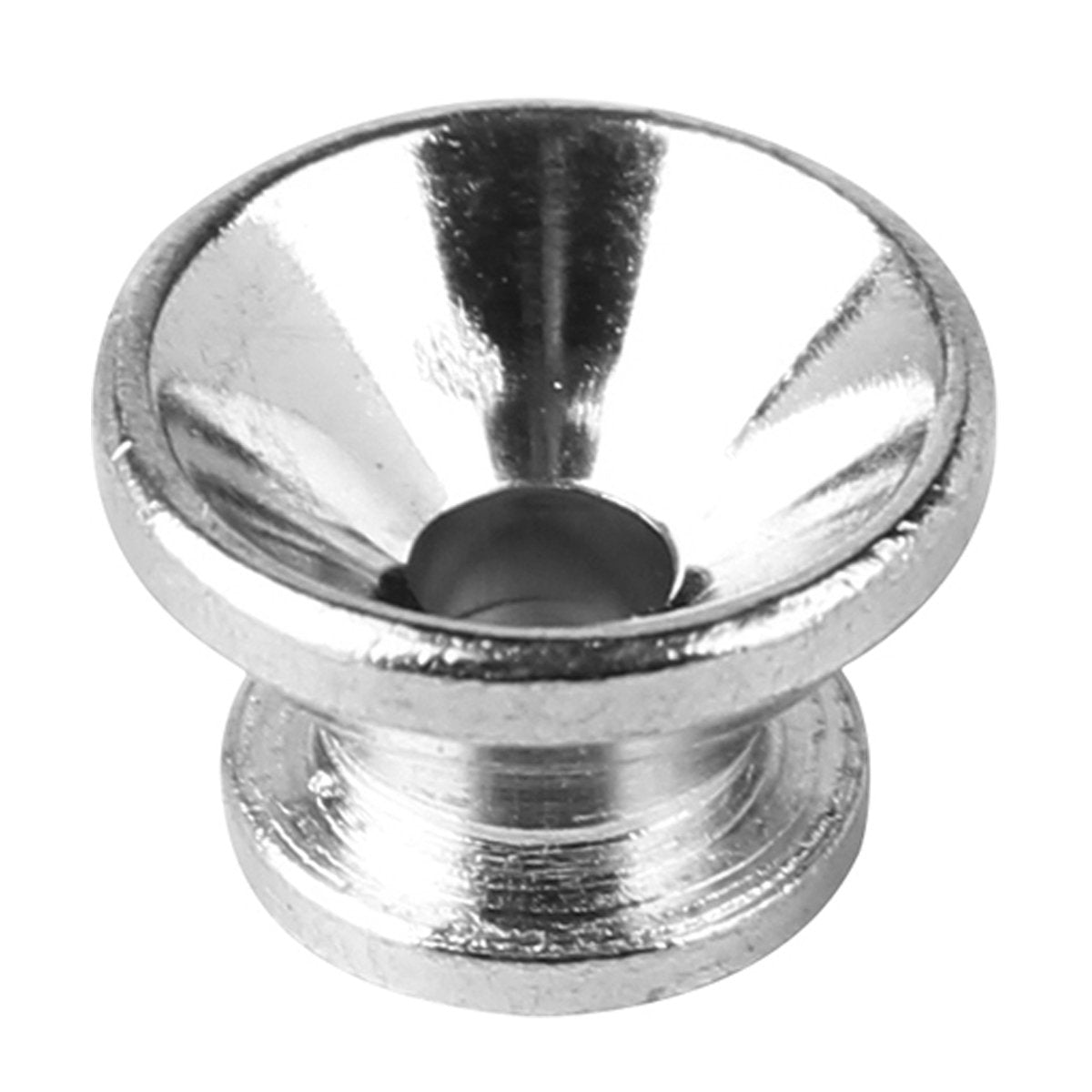 Musiclily Metal Guitar Strap Buttons End Pins For Acoustic Classical Electric Guitar Bass Ukulele,Chrome(Pack Of 4)