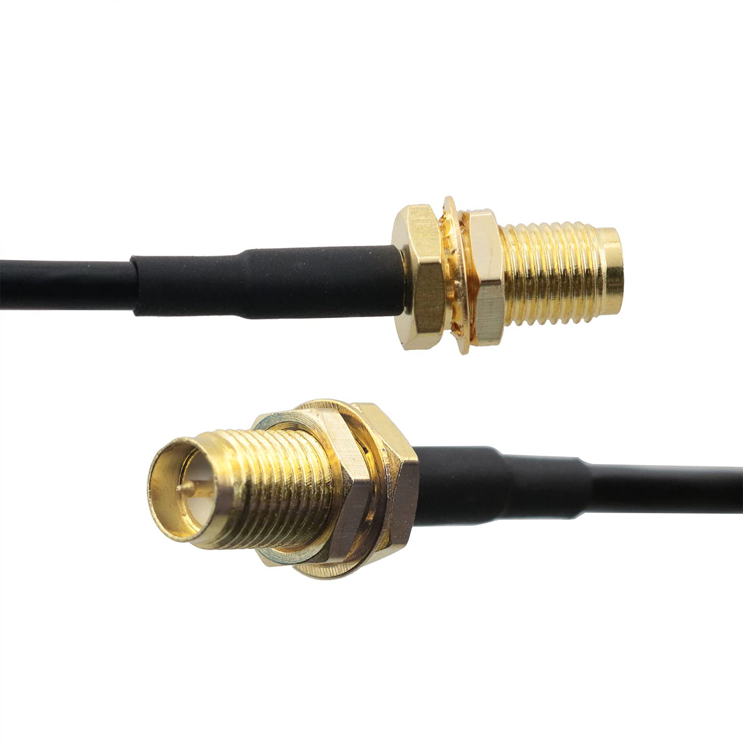 Mutai Rp Sma Extension Cable 5M Rp Sma Male To Rp Sma Female Bulkhead Mount Rg174 Wifi Antenna Extension Coaxial Cable For Wifi
