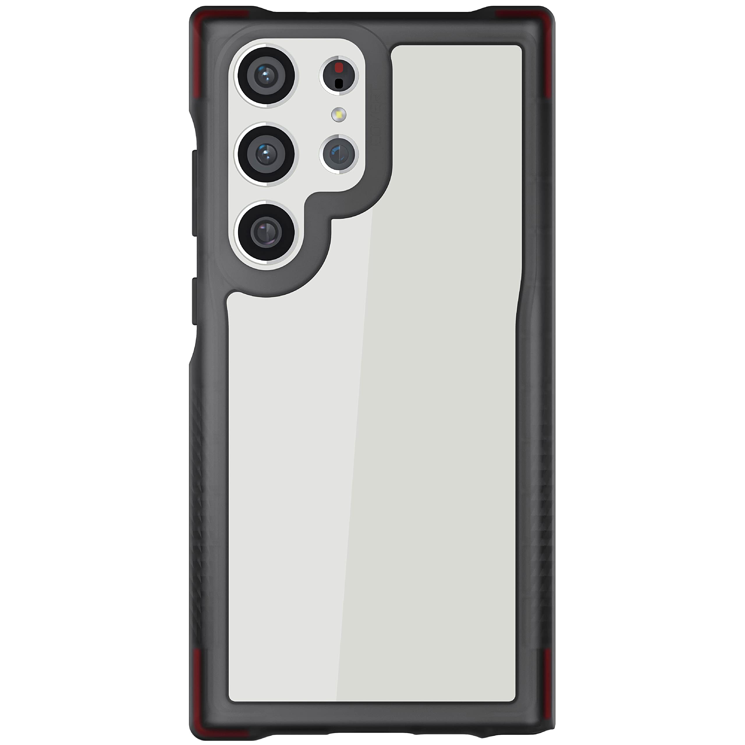 Ghostek Covert Shockproof Samsung Galaxy S23 Clear Case Premium Protective Phone Covers With Slim Lightweight Design, Wireless C