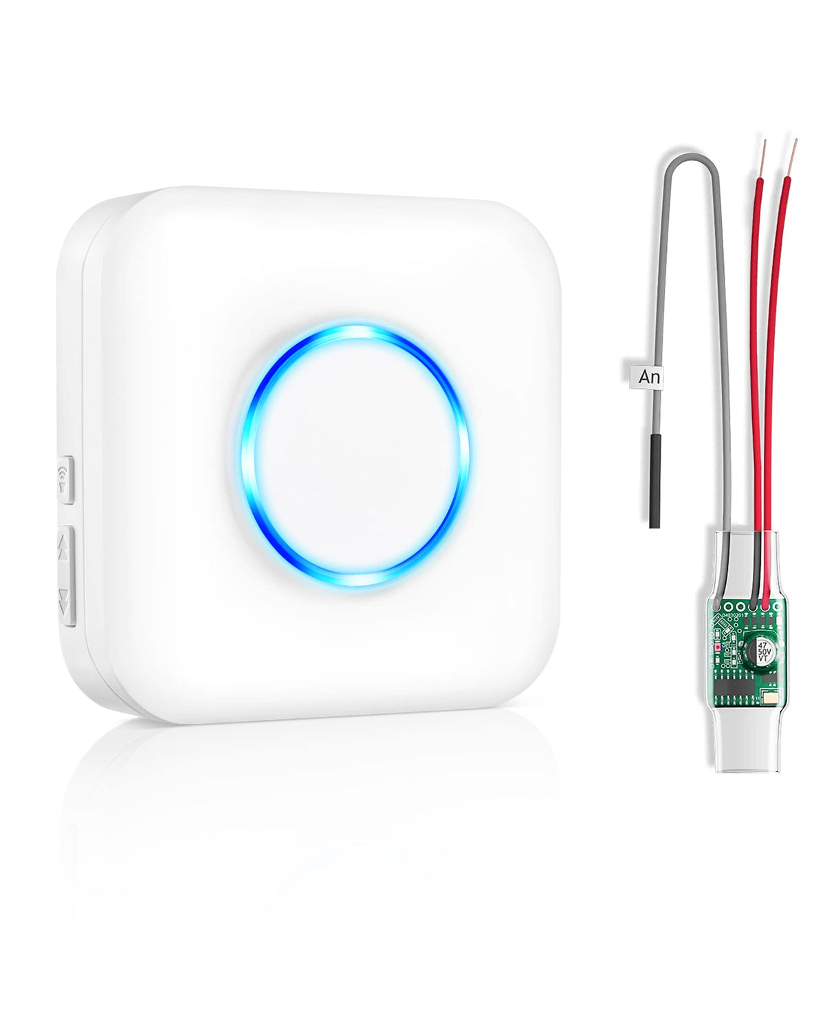 Satisure Wireless Doorbell Extender With Receiver Connects To Existing Hardwired Doorbell Into Wireless Door Bell With 656 Ft Ra