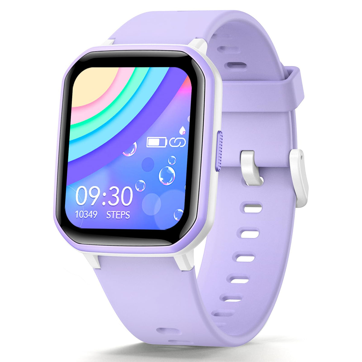 Yousoku Kids Smart Watch Girls Boys, Fitness Tracker For Kids, 1.5 Inch Diy Dial, 19 Sport Mode, Sleep Monitor, Pedometers, Hear