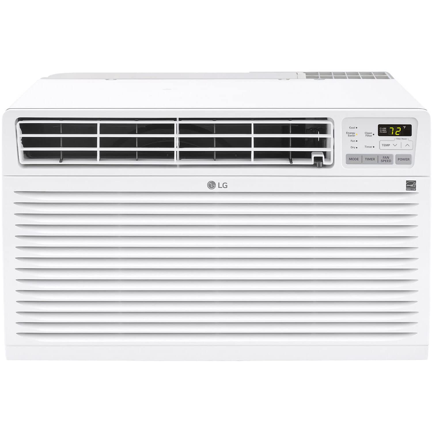 Lg 14,000 Btu Through The Wall Air Conditioner, Cools 750 Sqft (30 X 25 Room Size), Electronic Control With Remote, 3 Cooling  F