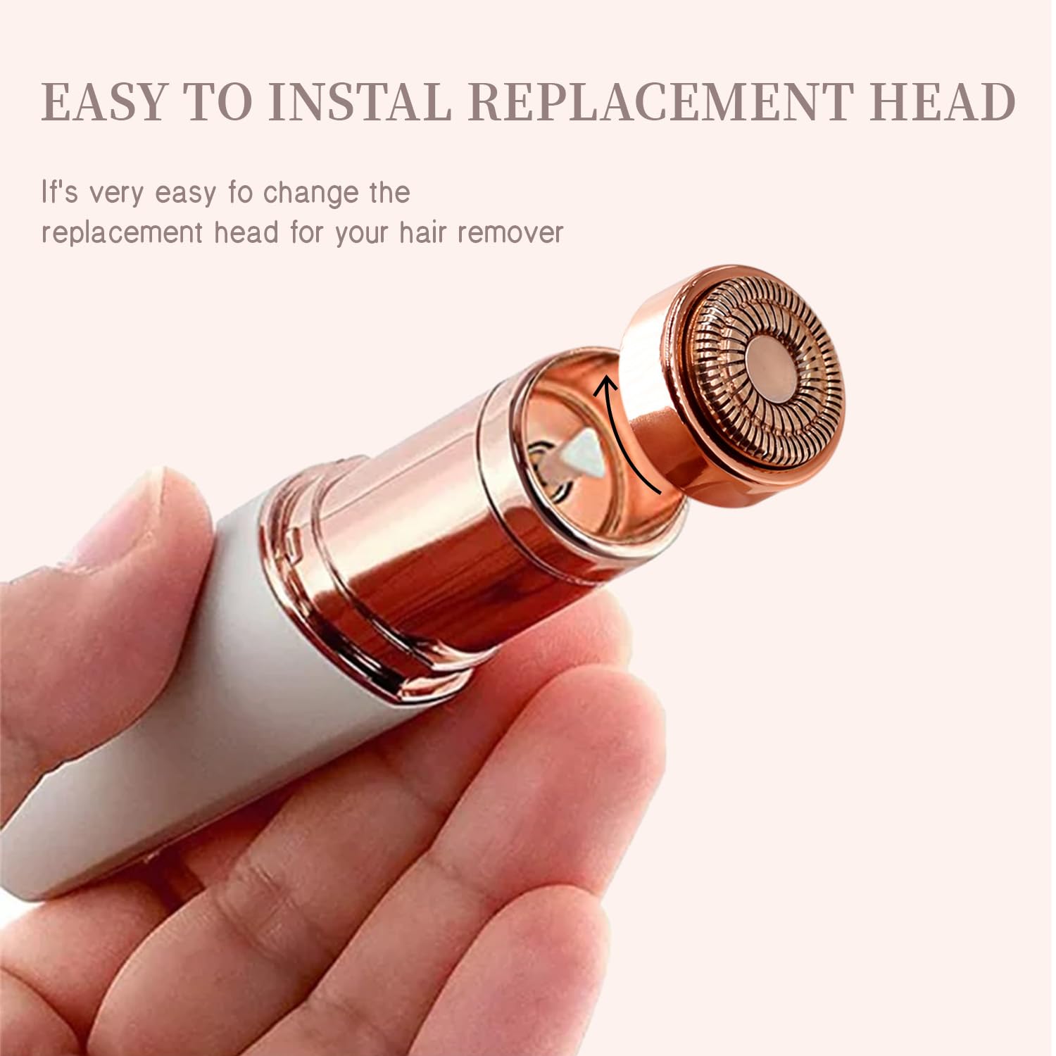 Generation 2 Replacement Heads For Flawless Facial Hair Remover, Replacement Heads For Finishing Touch Flawless Facial Hair Remo