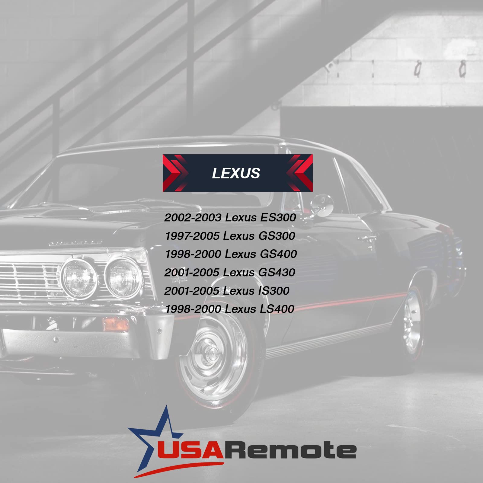 Key Fob Fits 1997 2005 Es300 Gs300 Gs400 Gs430 Is300 Ls400 Keyless Entry Remote (Hyq1512V)