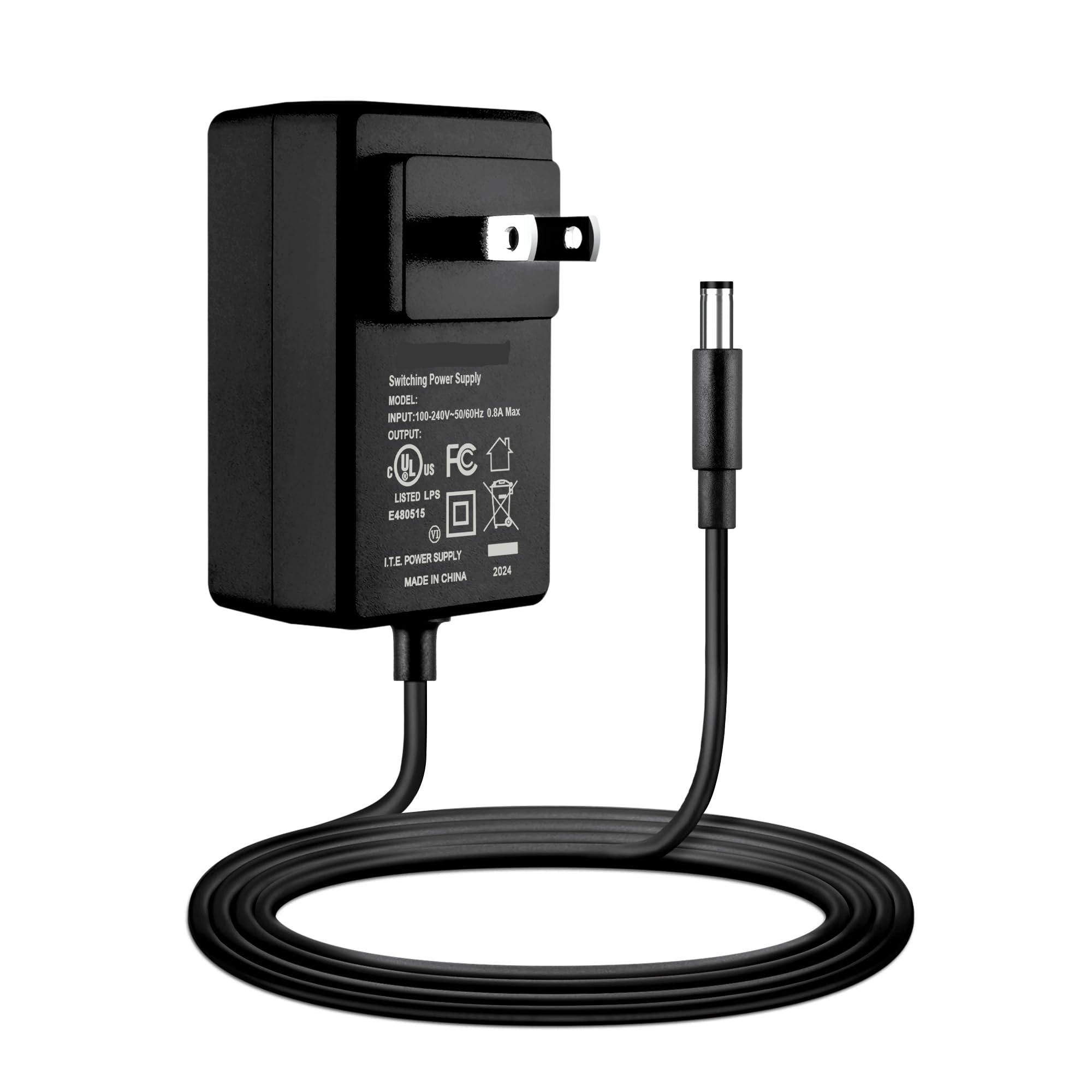 PKPOWER 5ft 12V 2A3A AC Adapter Charger for CASIO CELVIANO AP270 AP270BK AP270BN AP270WE Piano Power with Extension 6ft Con