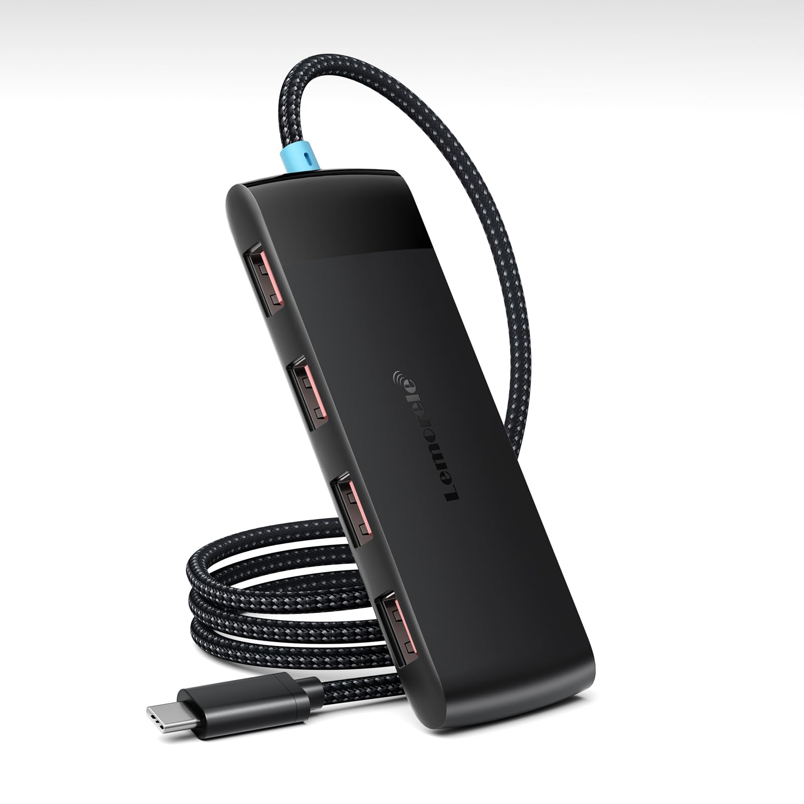 10Gbps Usb C Hub, 4 Ports Usb 3.2 Splitter For Laptop, Usb C To Usb Multiport Adapter W/5V 3A Charging Port, For Macbook Pro/Air