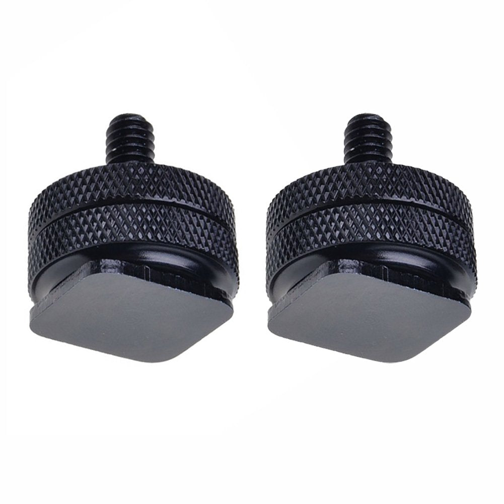 Neewer Two(2) Pack Of Durable Pro 1/4'' Mount Adapter For Tripod Screw To Flash Hot Shoe