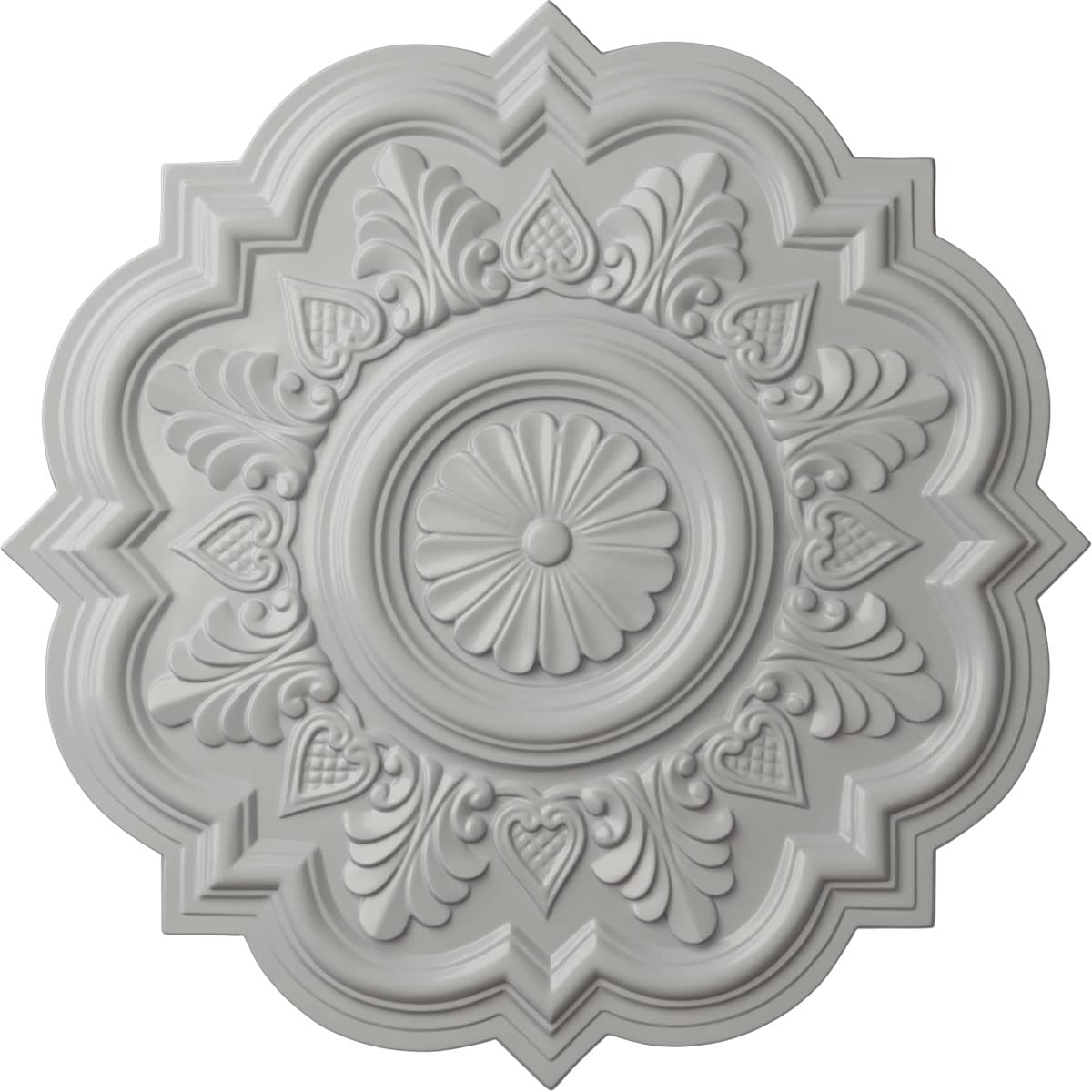 Ekena Millwork CM20DRFRF Deria Ceiling Medallion, Frost