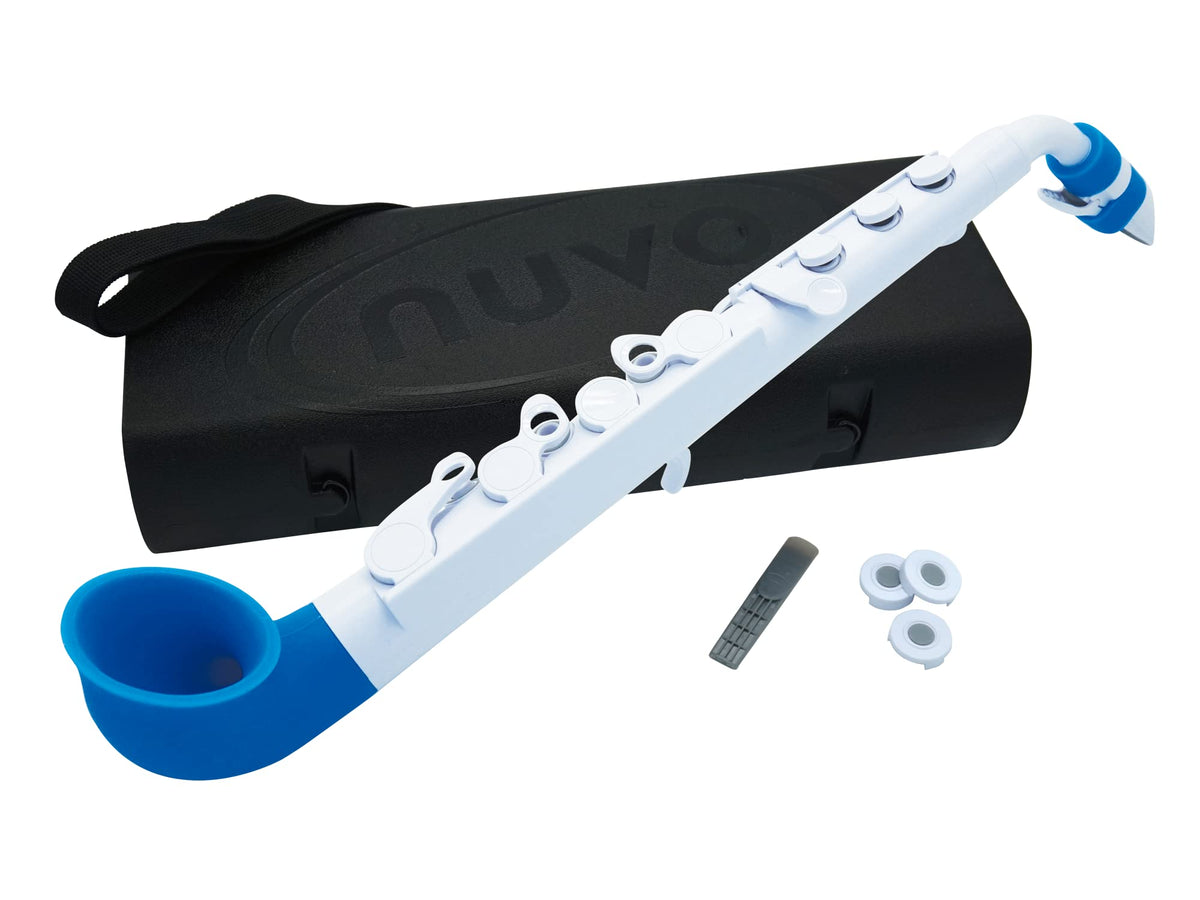 Nuvo Soprano Saxophone, Whiteblue (N520Jwbl)