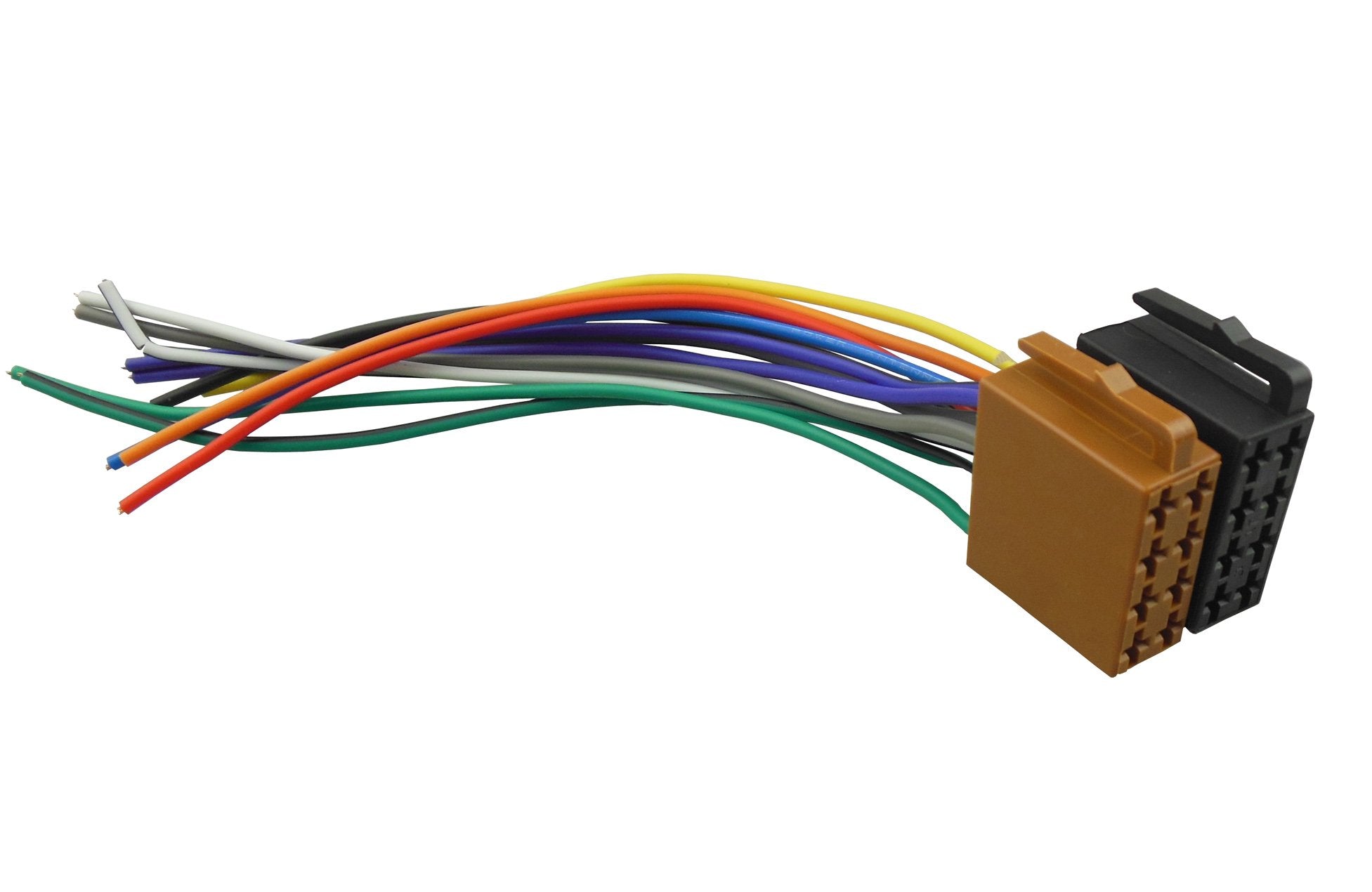 Dkmus Universal Iso Car Radio Wire Cable Wiring Harness Stereo Adapter Connector Adaptor Plug Power And Loudspeaker Female